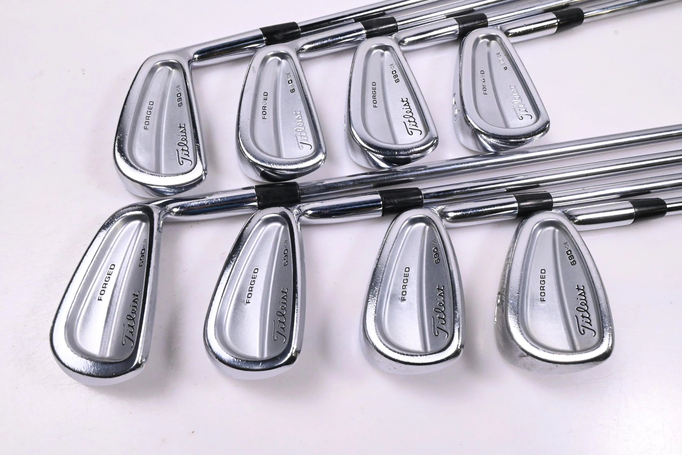 Titleist 690.CB Irons / 3-PW / Regular Flex Dynamic Gold R300 Shafts - Image 2
