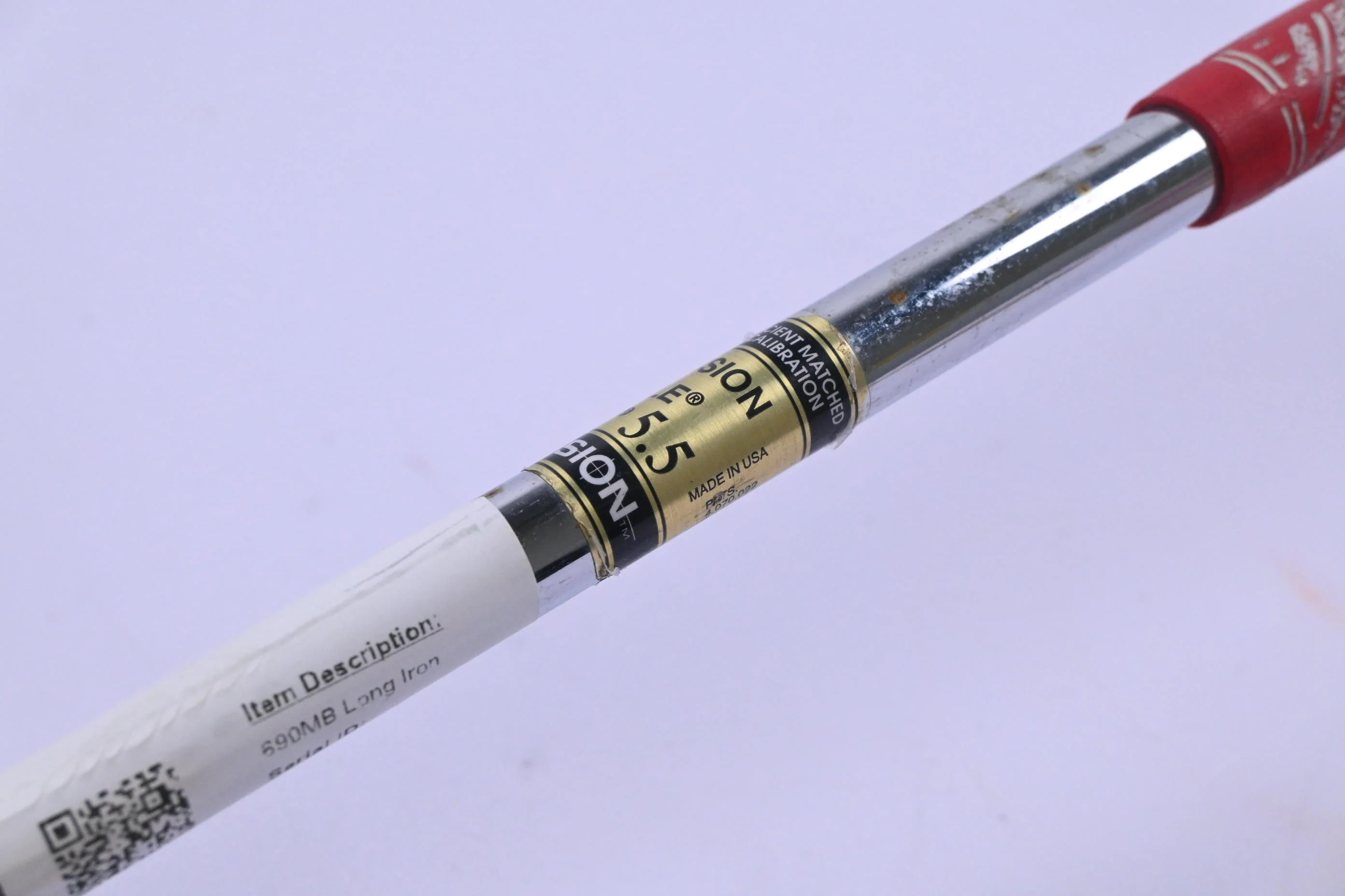 Titleist 690MB #3 Iron / 22 Degree / Regular Flex Precision Rifle FCM Shaft - Image 4