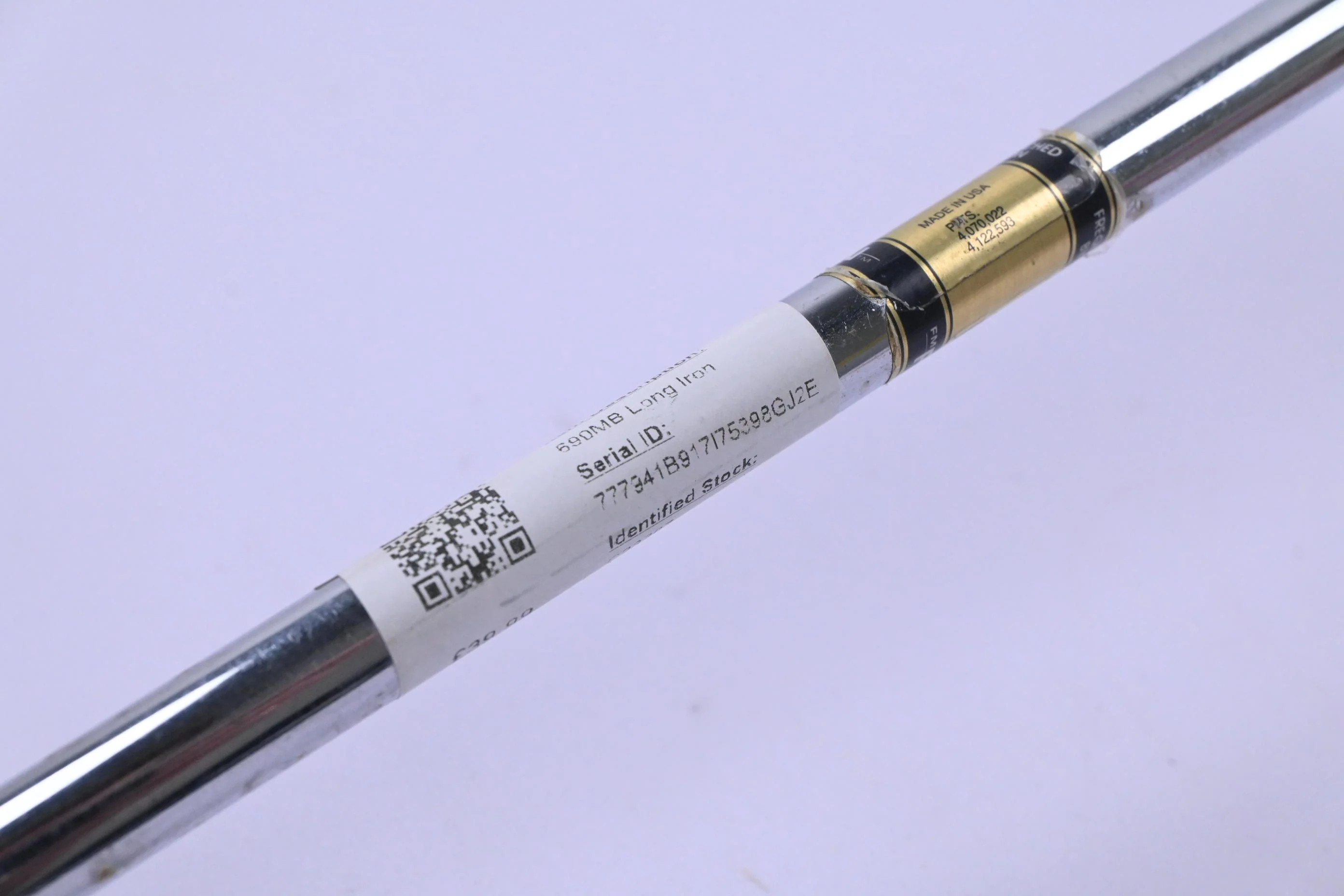 Titleist 690MB #3 Iron / 22 Degree / Regular Flex Precision Rifle FCM Shaft - Image 5