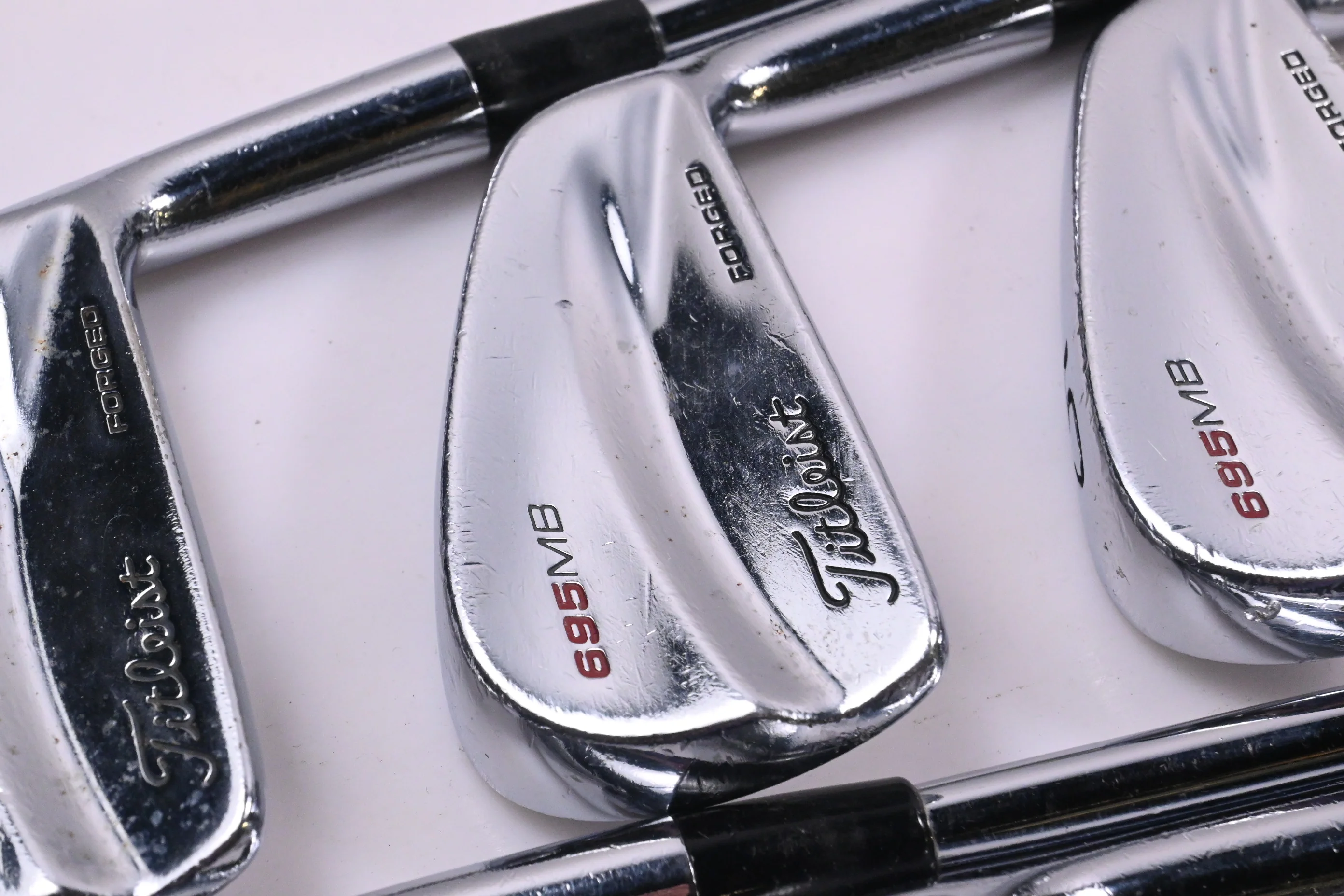 Titleist 695 Forged Irons / 3-PW / Stiff Flex Dynamic Gold S300 Shafts