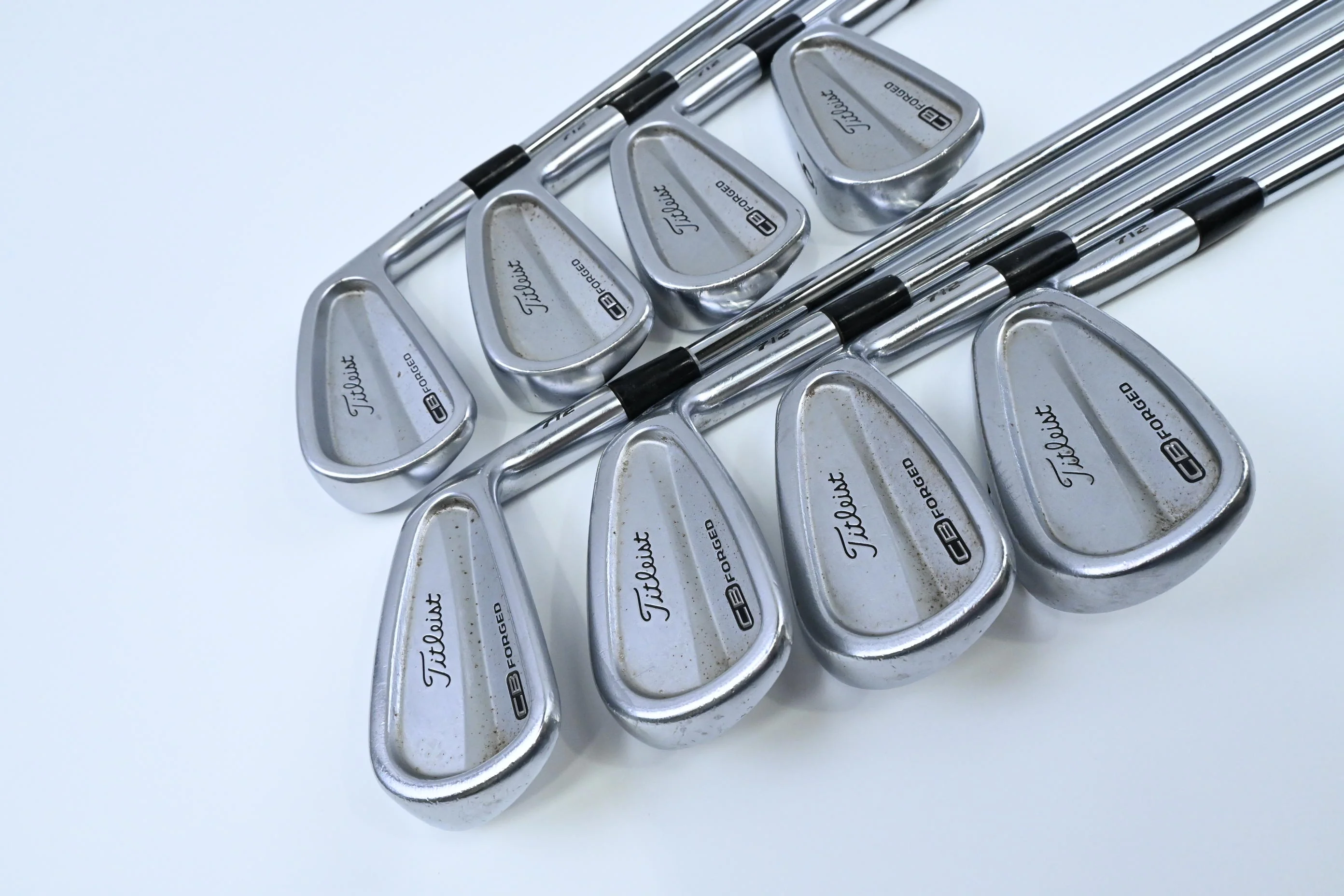 Titleist 712 CB Irons / 3-PW / Stiff Flex Dynamic Gold S300 Shafts - Image 2