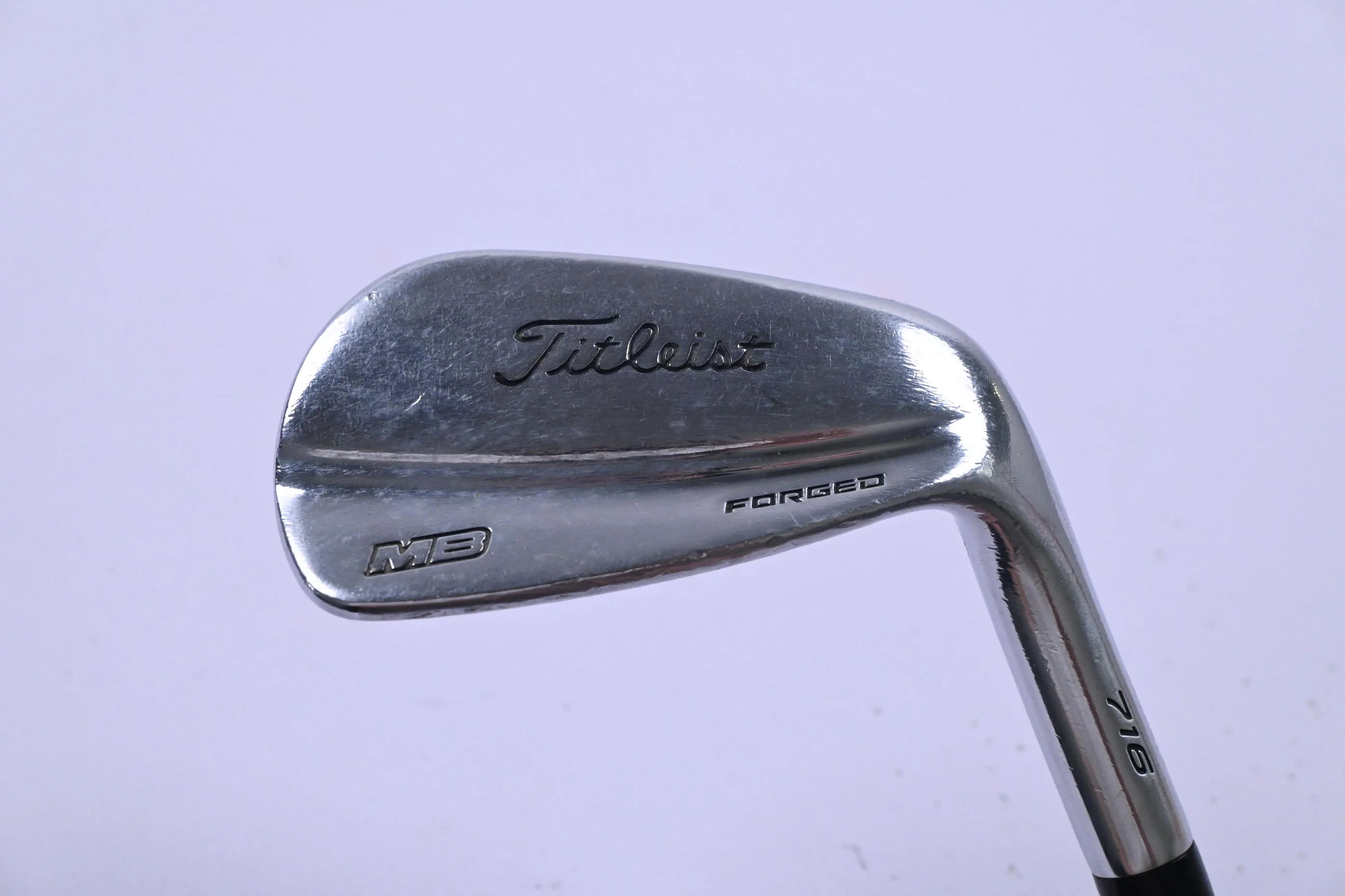 Titleist 716 MB #9 Iron / Stiff Flex KBS Tour C-Taper 125 Shaft