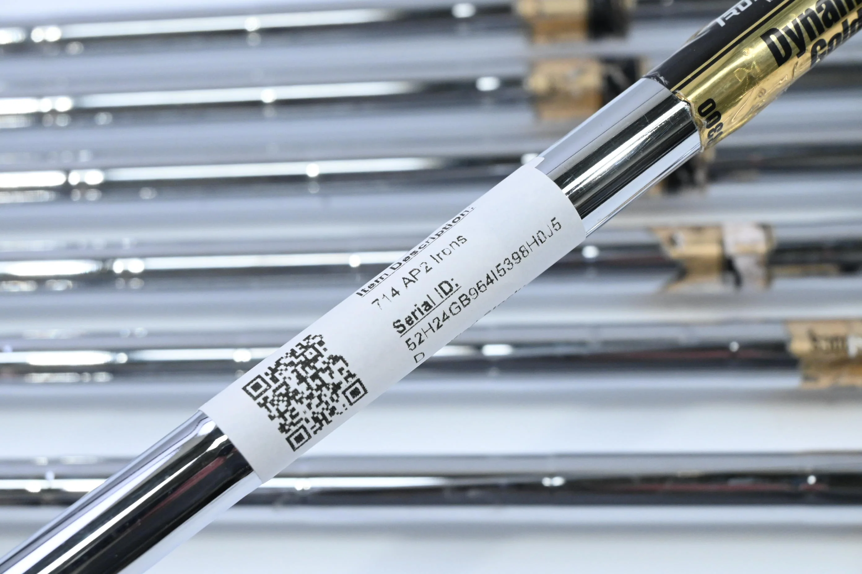 Titleist AP2 714 Irons / 4-PW / Stiff Flex Dynamic Gold S300 Shafts - Image 6