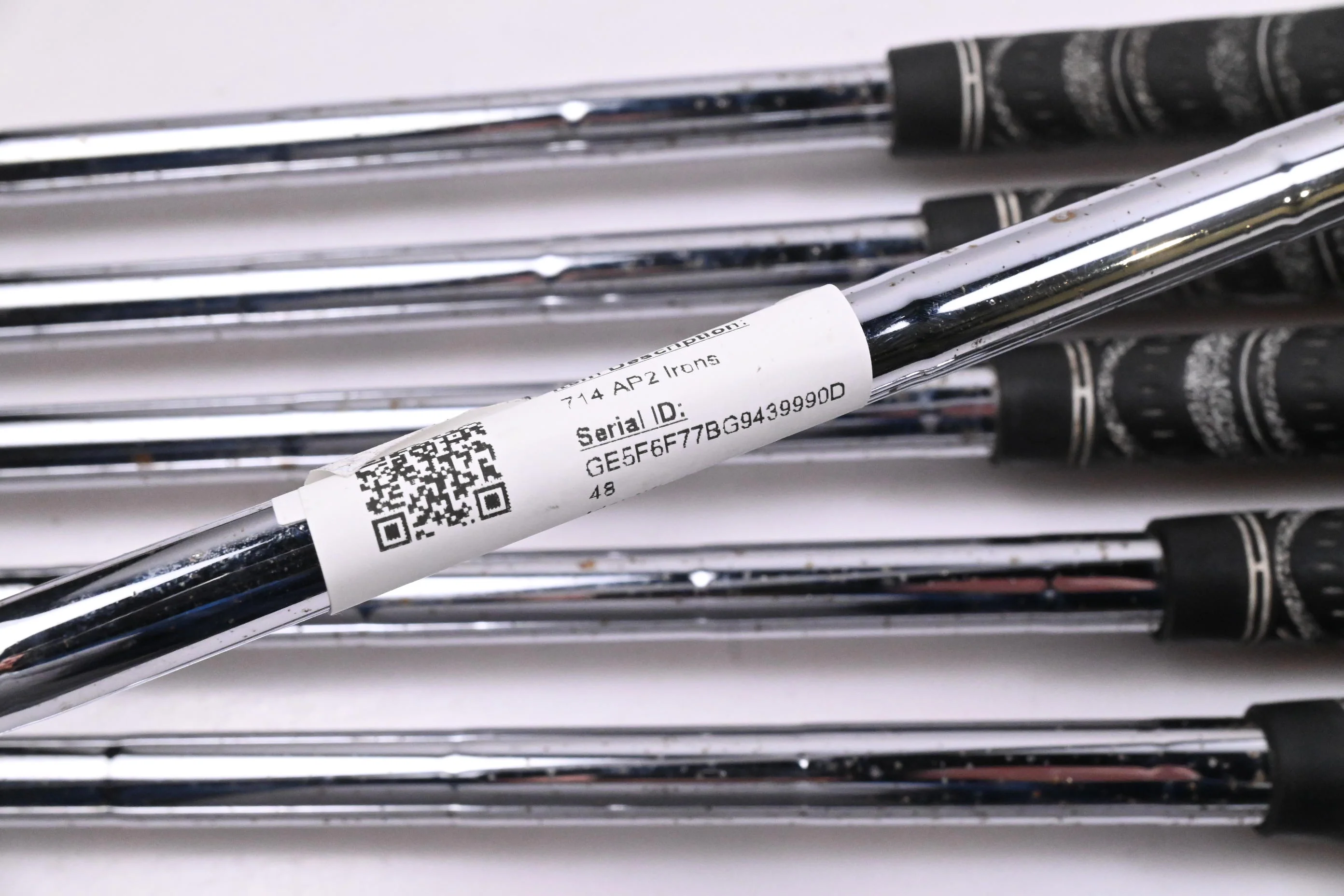 Titleist 714 AP2 Irons / 4-PW / Stiff Flex Steel Shafts - Image 6