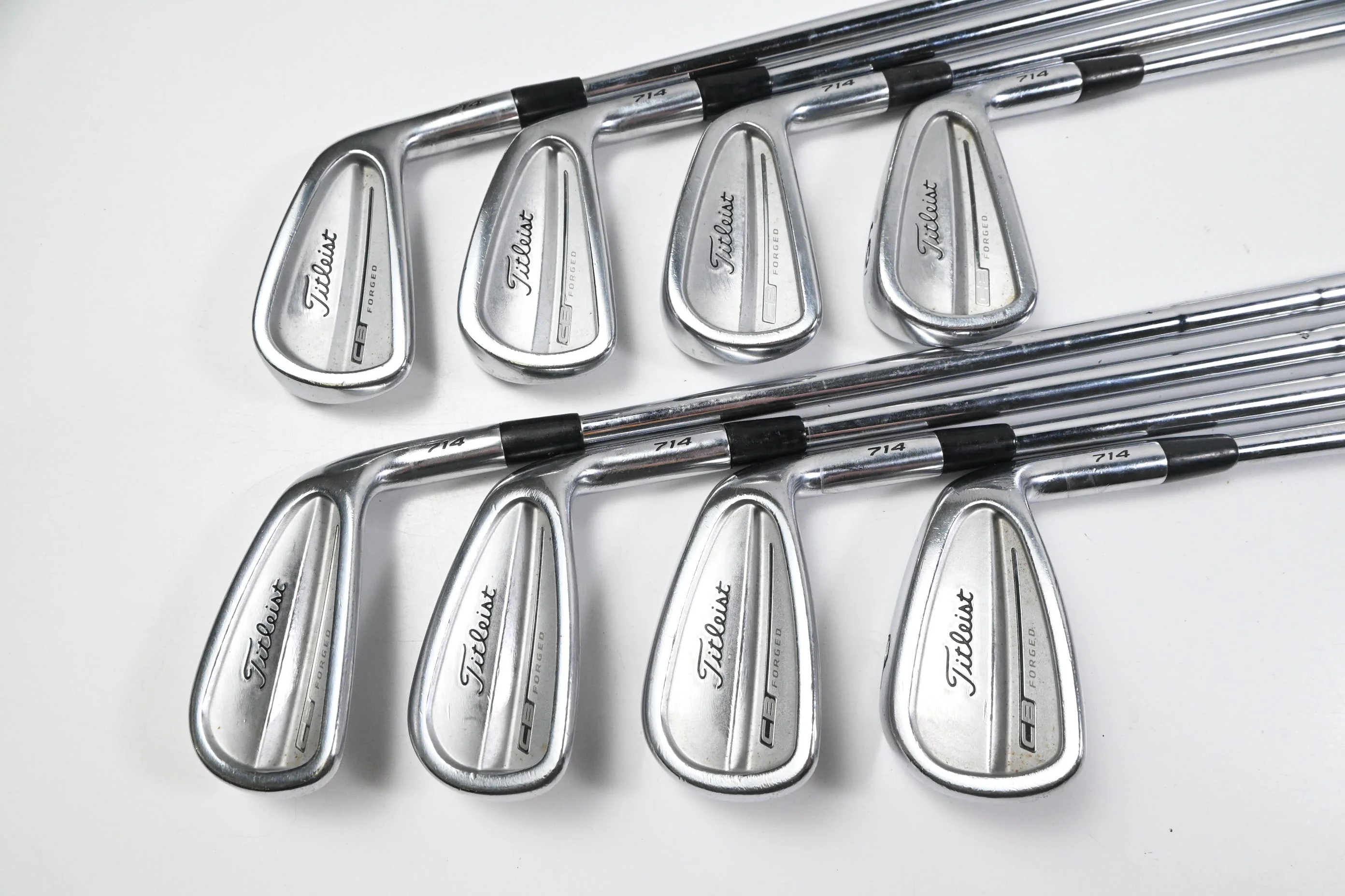 Titleist 714 CB Irons / 3-PW / Stiff Flex Dynamic Gold SL S300 Steel Shafts - Image 2