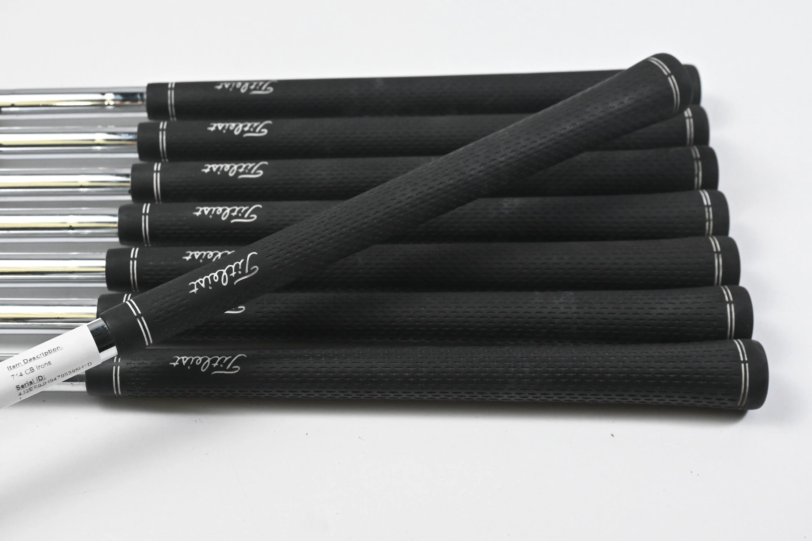 Titleist 714 CB Irons / 3-PW / Stiff Flex Dynamic Gold SL S300 Steel Shafts - Image 7