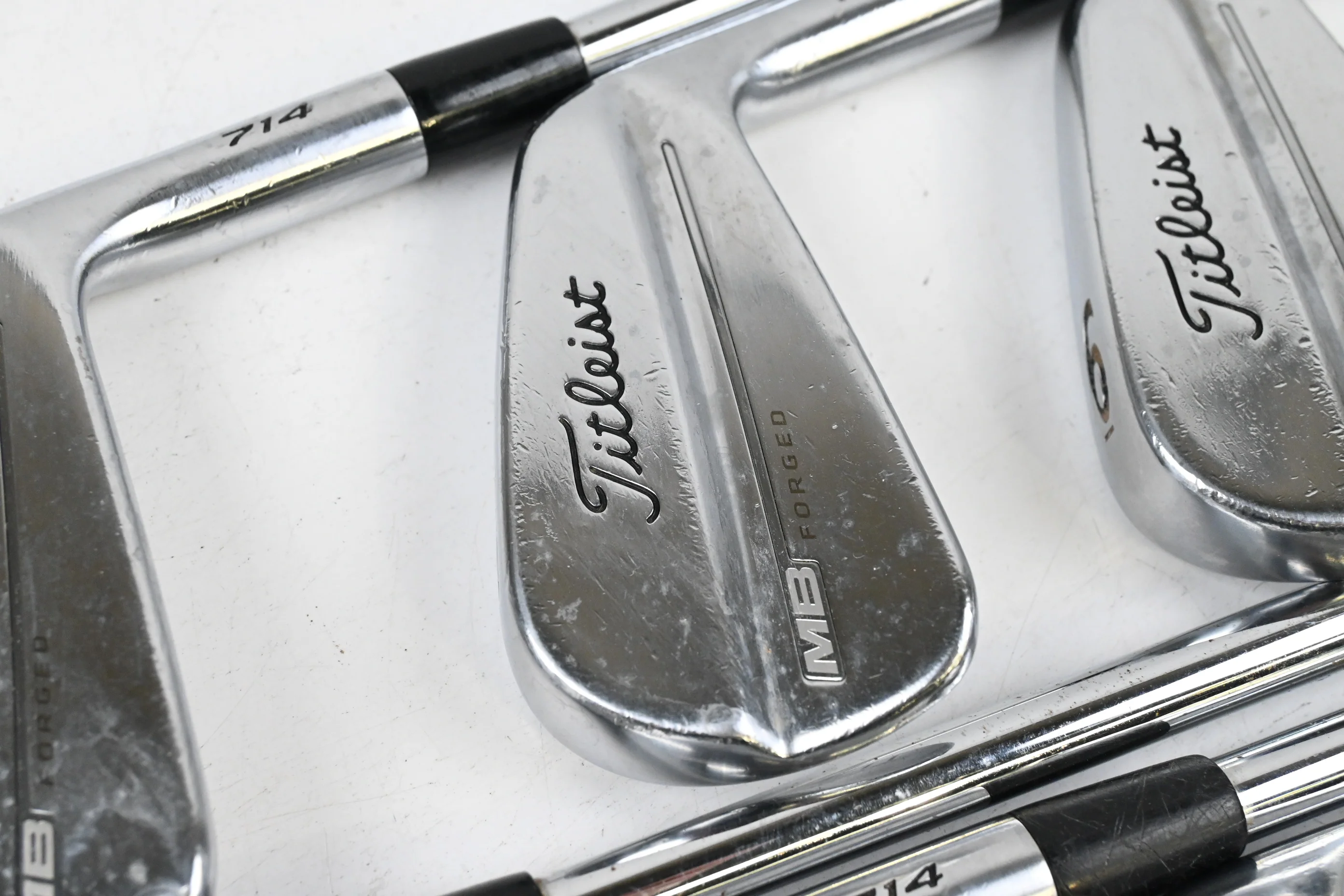 Titleist 714 MB Irons / 4-PW / Stiff Flex Dynamic Gold S300 Shafts