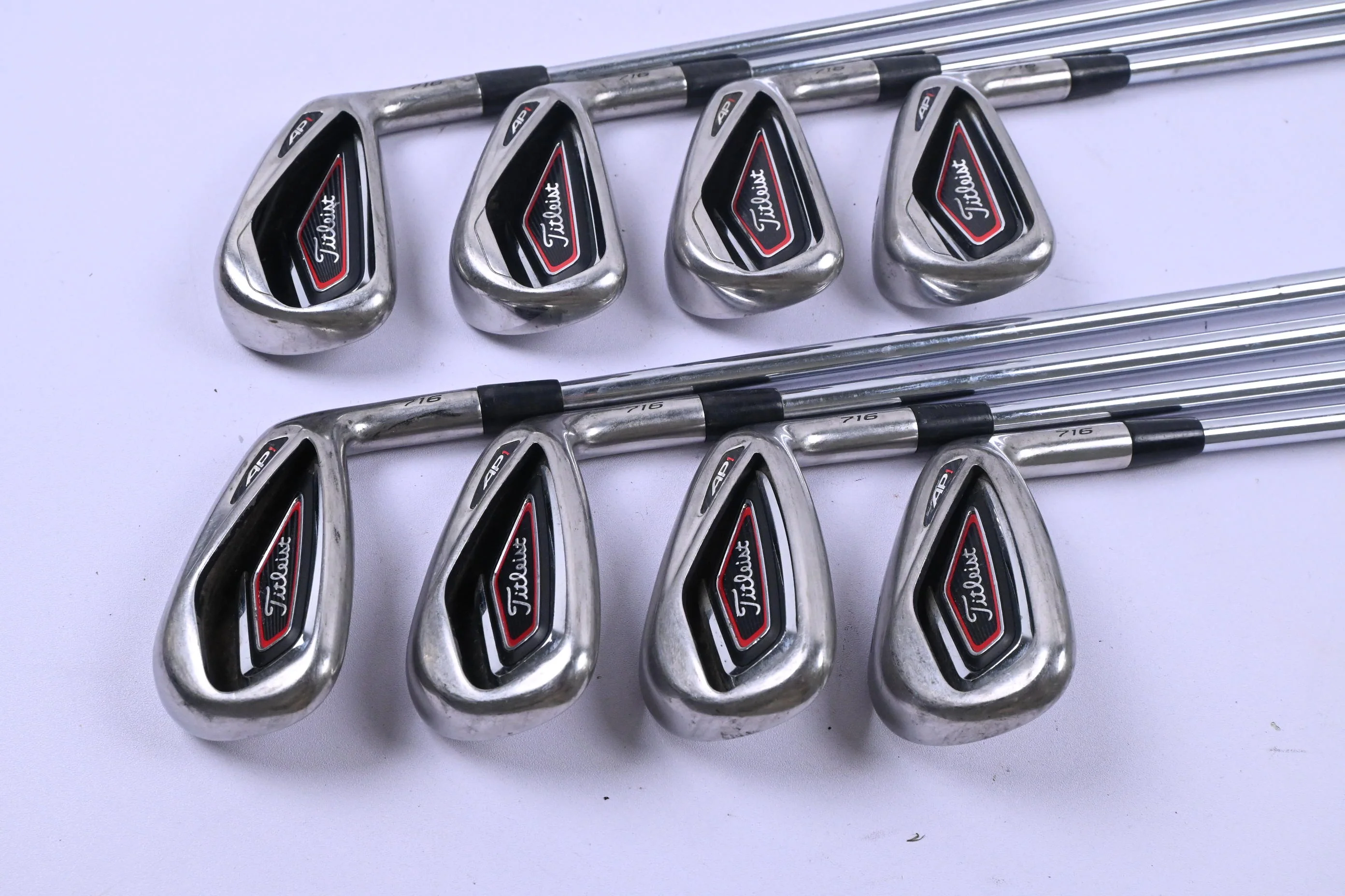 Titleist 716 AP1 Irons / 4-PW+GW / Regualr Flex Dynamic Gold AMT R300 Shafts - Image 2