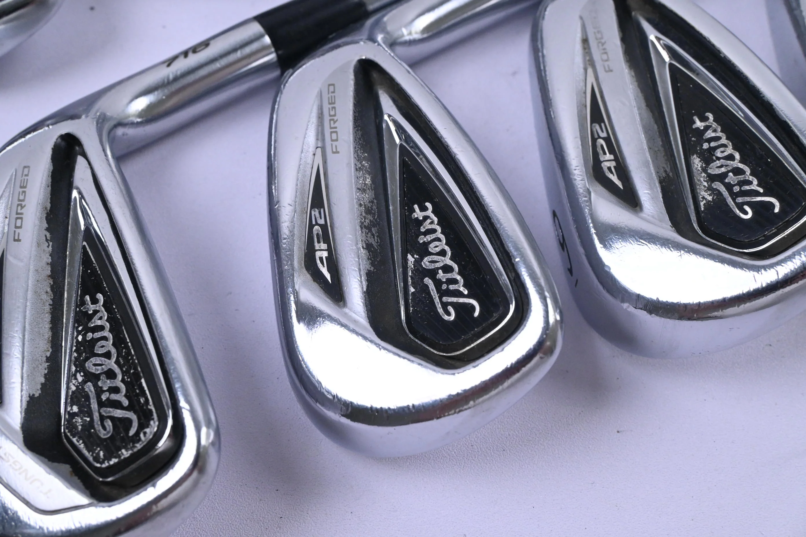 Titleist 716 AP2 Irons / 3-PW / Stiff Flex Dynamic Gold AMT S300 Shafts