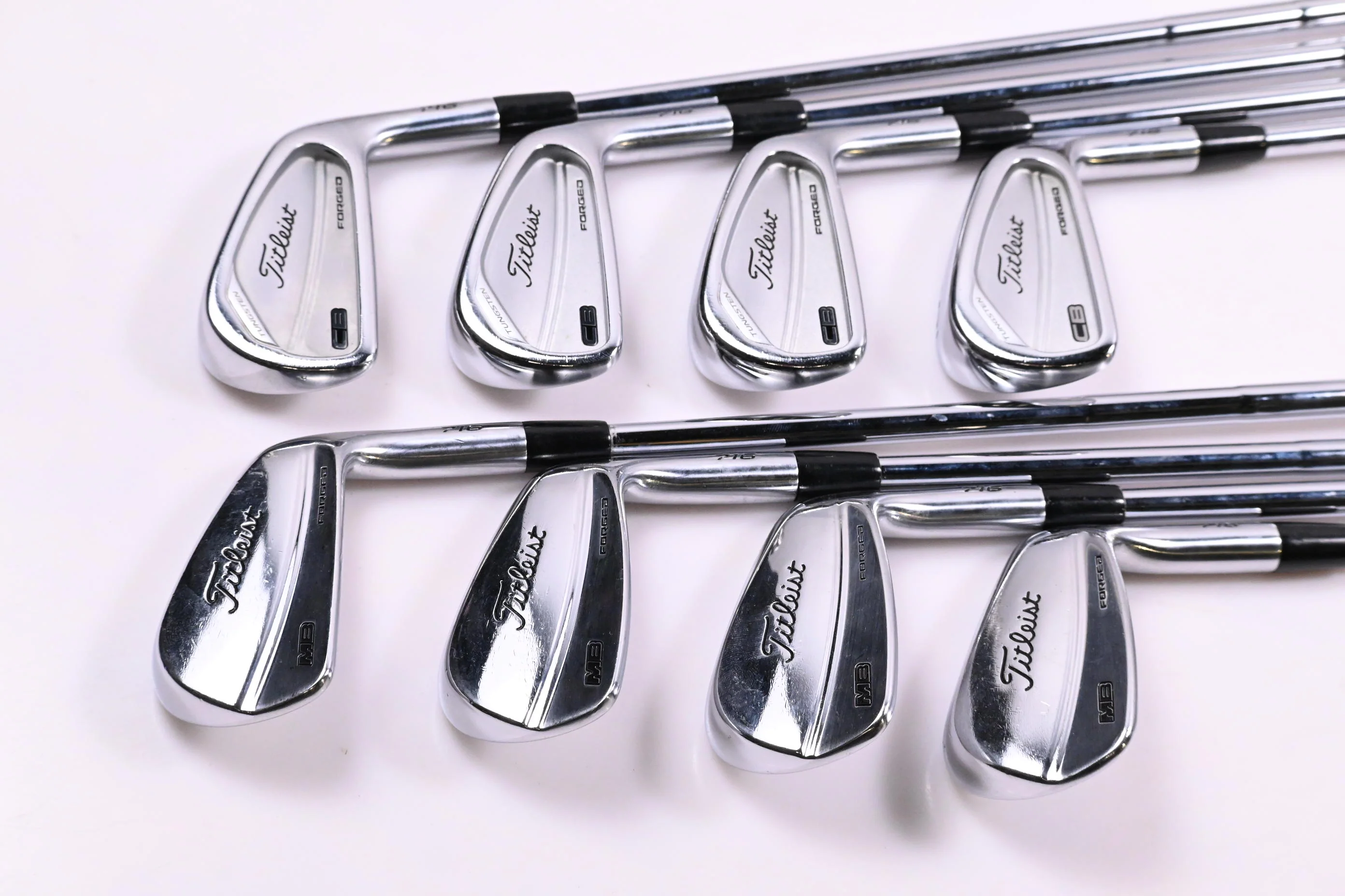 Titleist 716 CB/MB Irons / 3-PW / X-Flex Dynamic Gold AMT X100 Shafts - Image 2