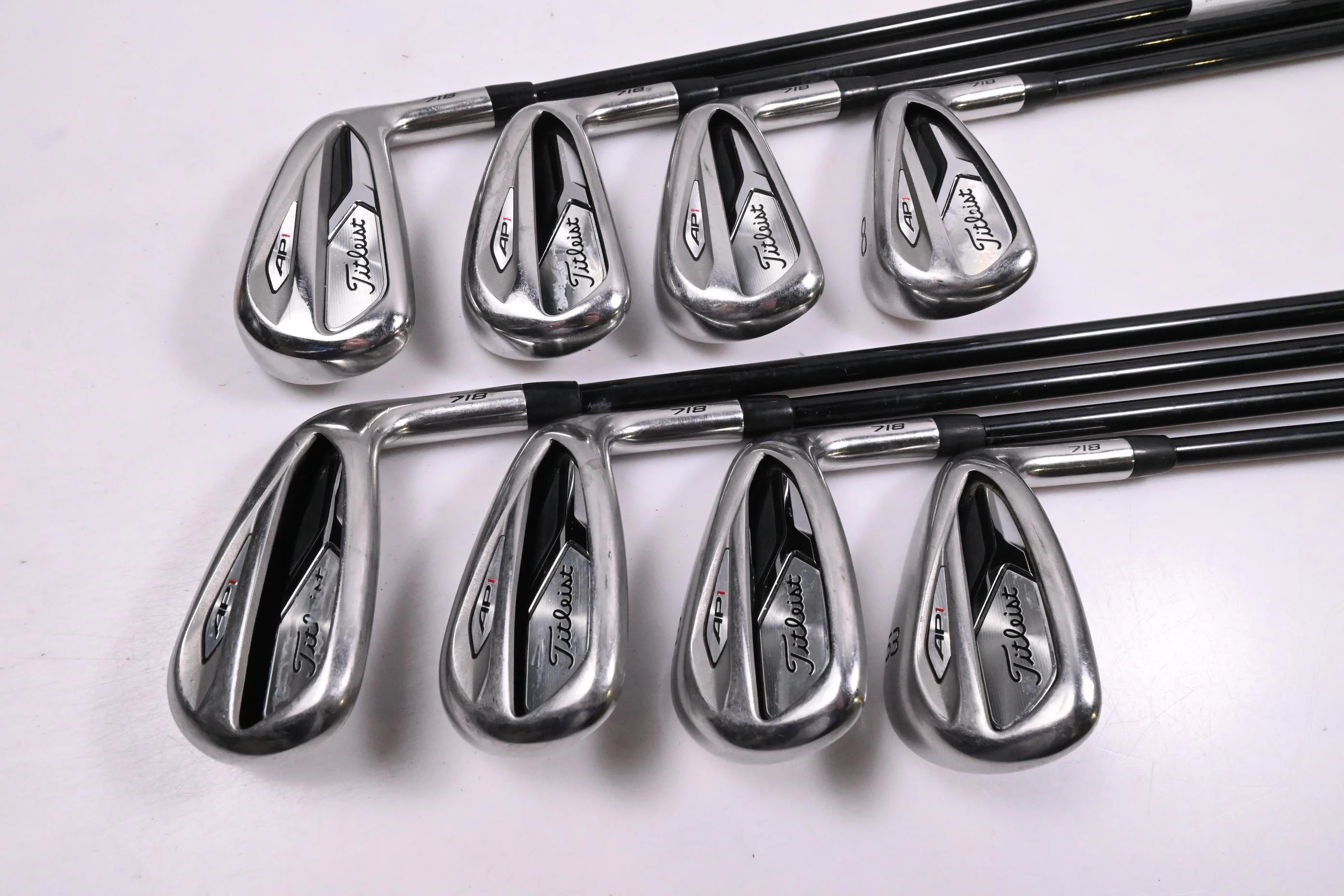 Titleist 718 AP1 Irons / 5-PW+48°+53° / Senior Flex Tensei CK Red AMC Shafts - Image 2