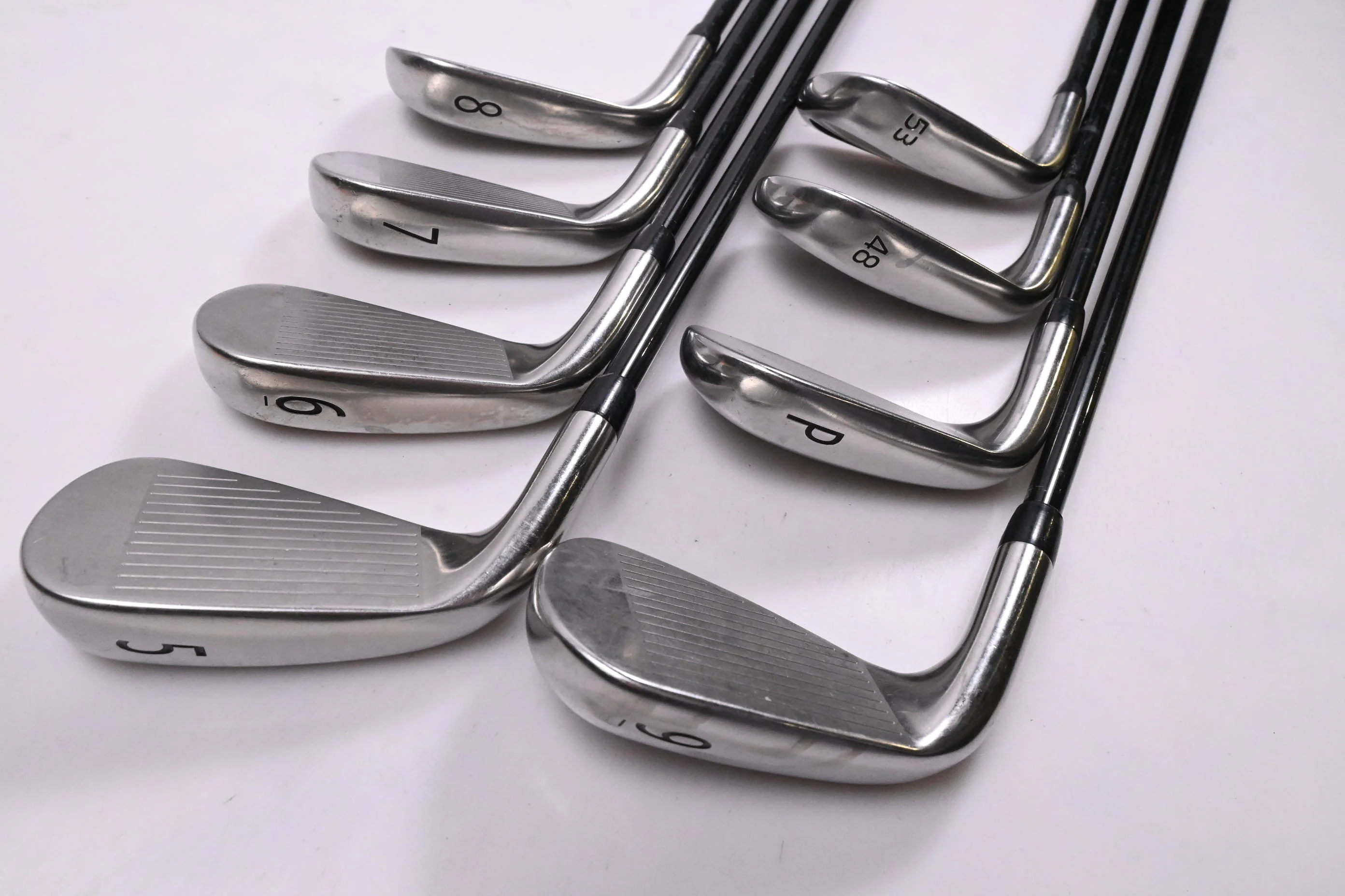 Titleist 718 AP1 Irons / 5-PW+48°+53° / Senior Flex Tensei CK Red AMC Shafts - Image 4