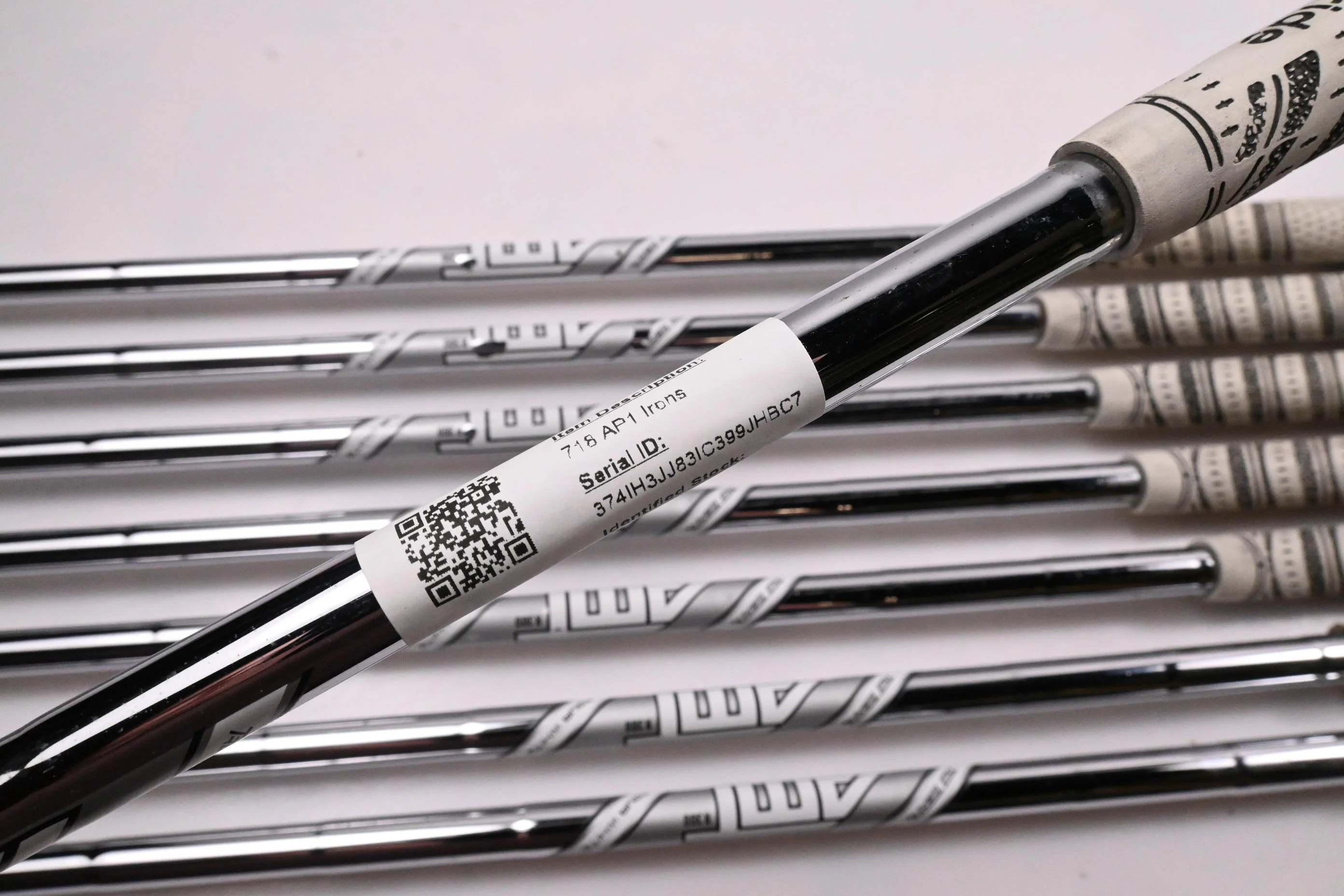 Titleist 718 AP1 Irons / 4-PW+48° / Regular Flex AMT Tour White R300 Shafts - Image 7