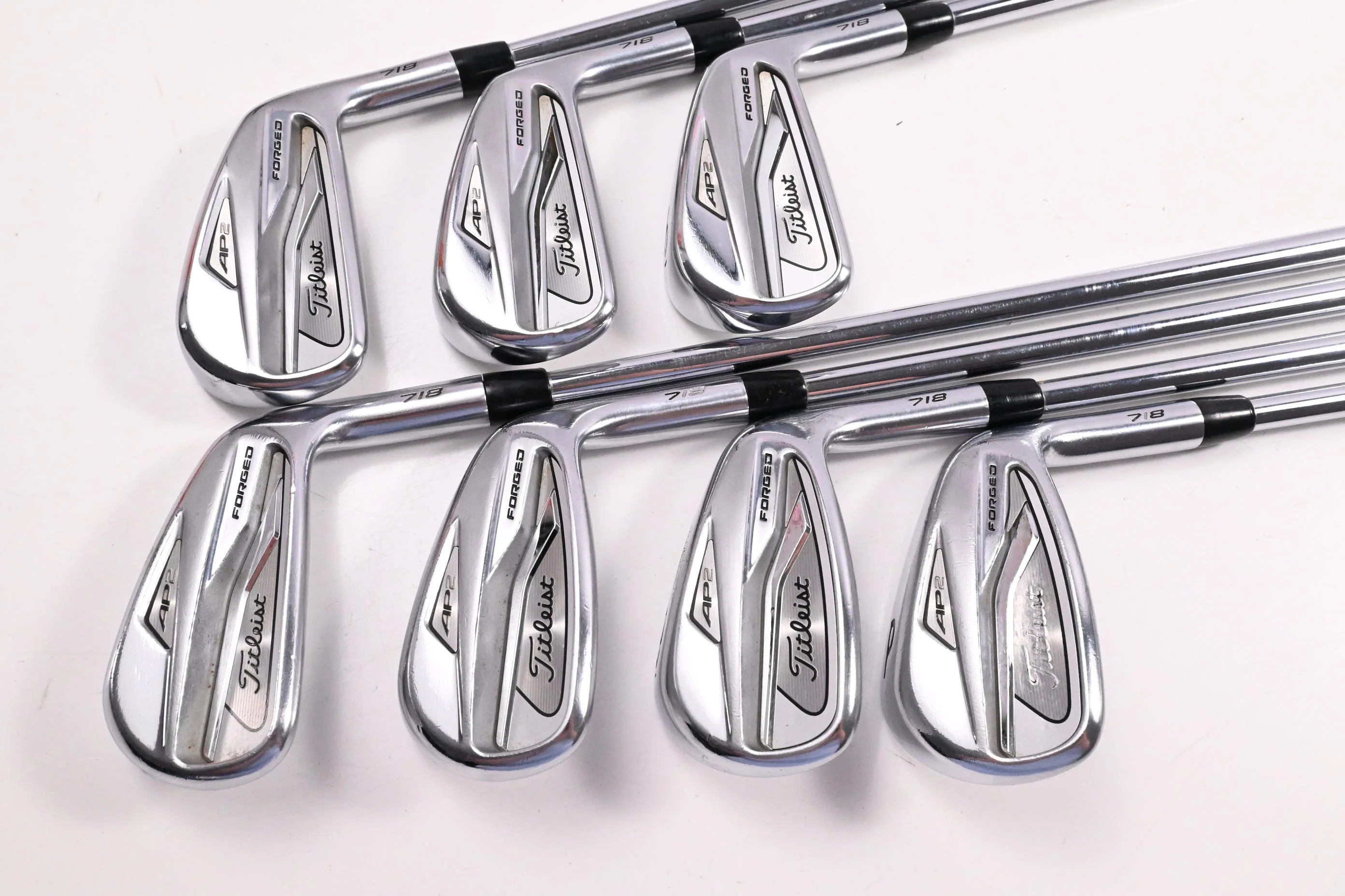 Titleist 718 AP2 Irons / 4-PW / X-Flex Project X Rifle Shafts - Image 2