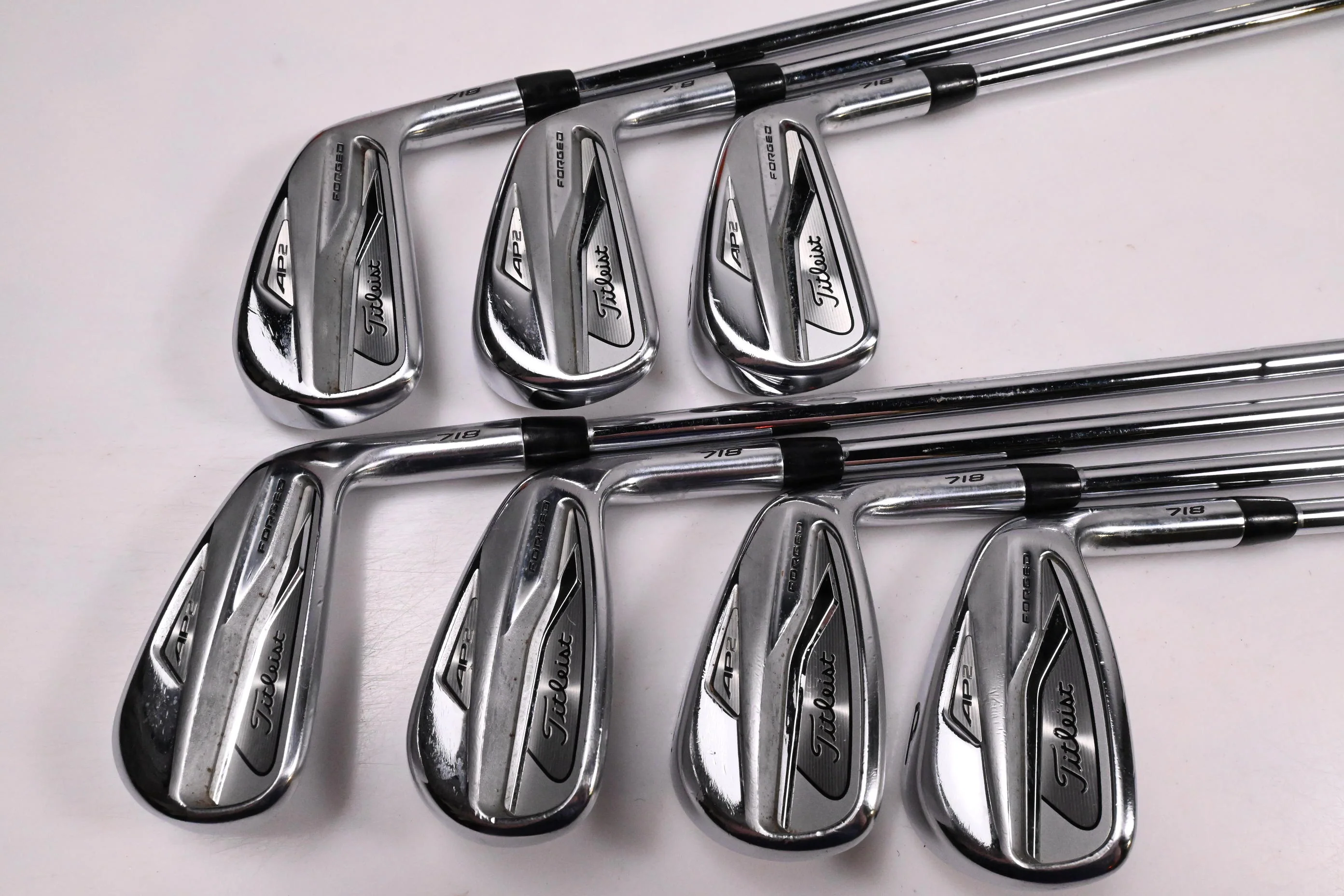 Titleist 718 AP2 Irons / 4-PW / Stiff Flex AMT Tour White S300 Shafts - Image 2