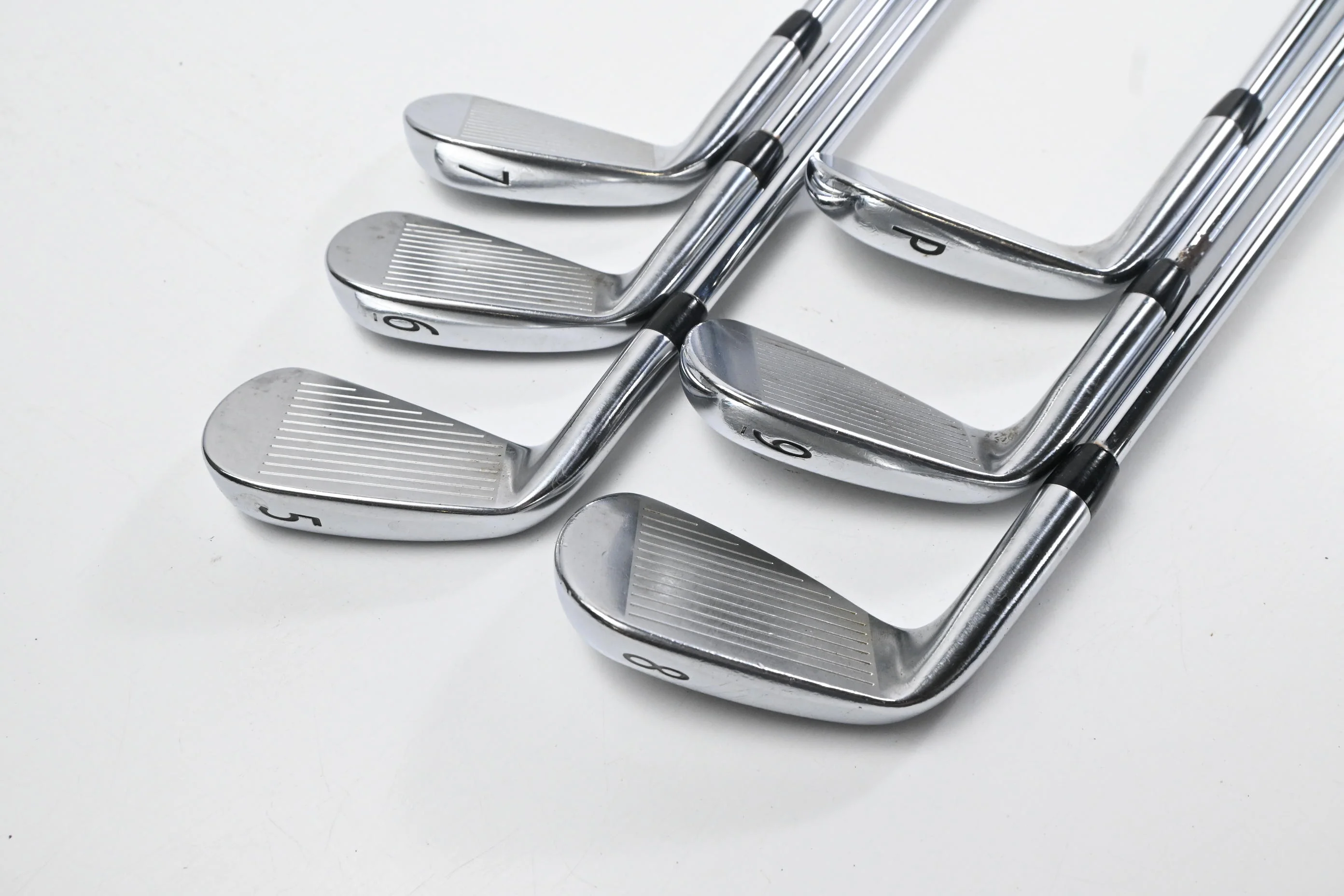 Titleist 718 AP2 Irons / 5-PW / Stiff Flex AMT Tour White S300 Steel Shafts - Image 4