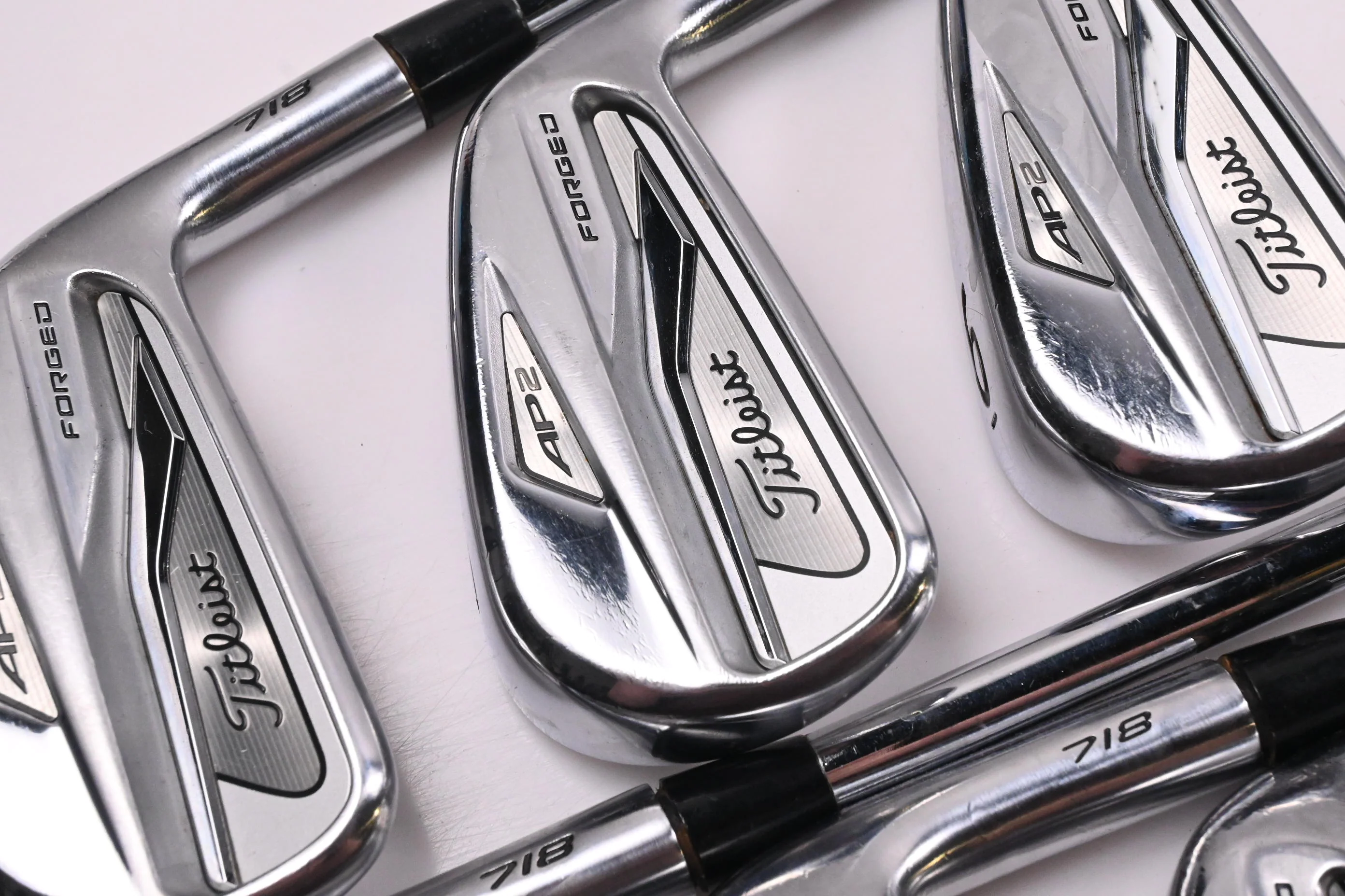 Titleist 718 AP2 Irons / 4-PW / Regular Flex AMT Red R300 Shafts