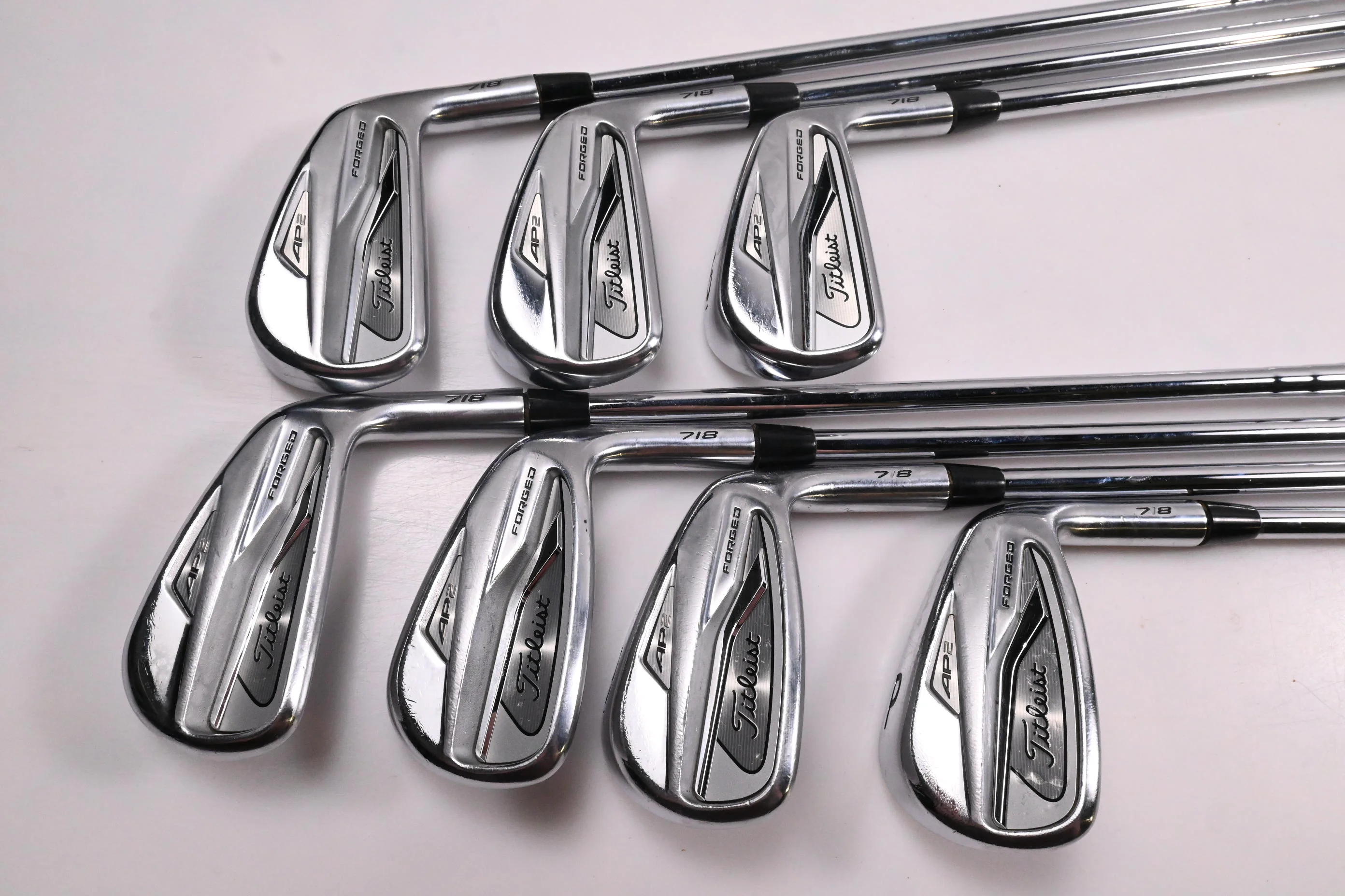 Titleist 718 AP2 Irons / 4-PW / Regular Flex AMT Red R300 Shafts - Image 2