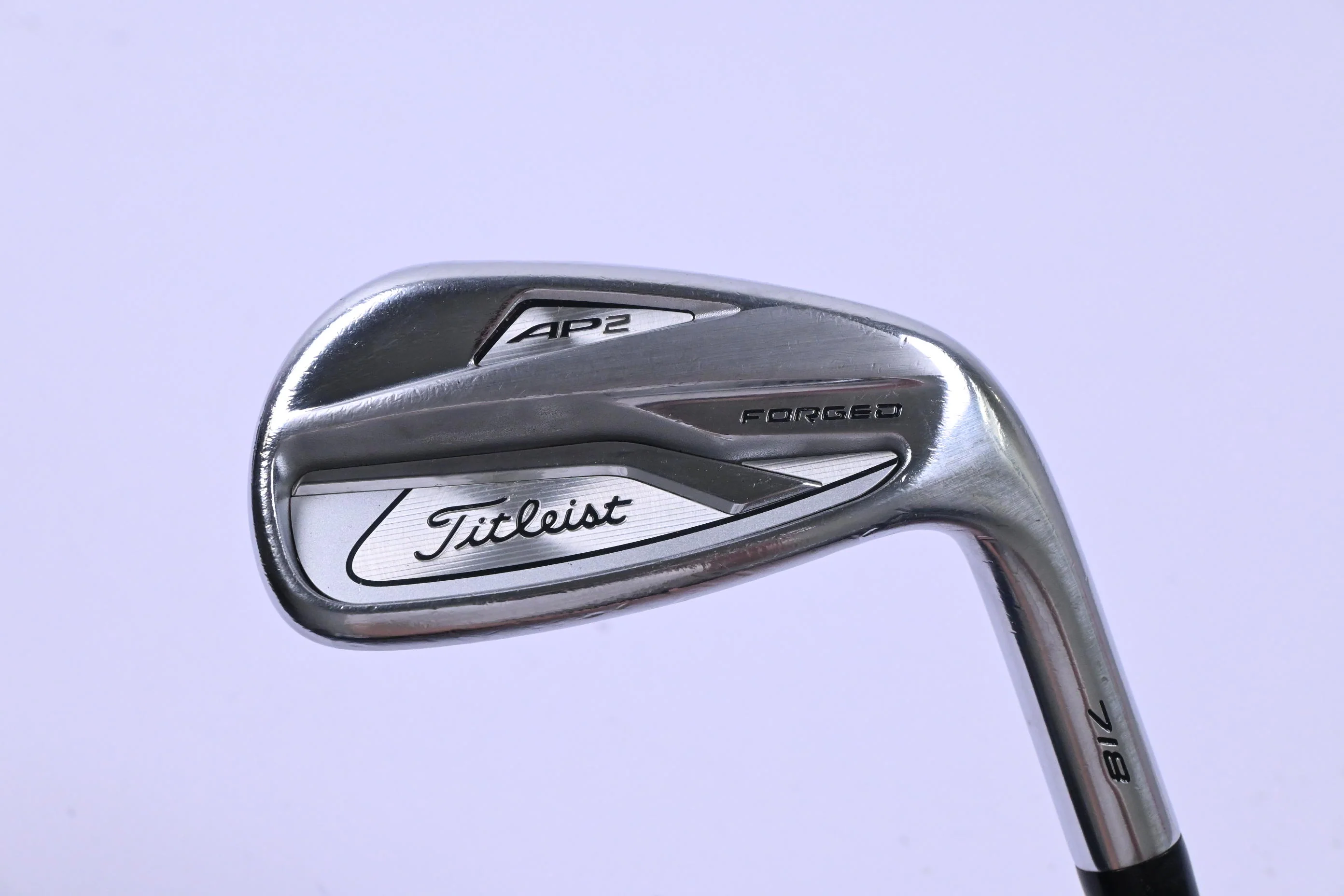 Titleist 718 AP2 #9 Iron / Stiff Flex True Temper AMT Tour White S300 Shaft