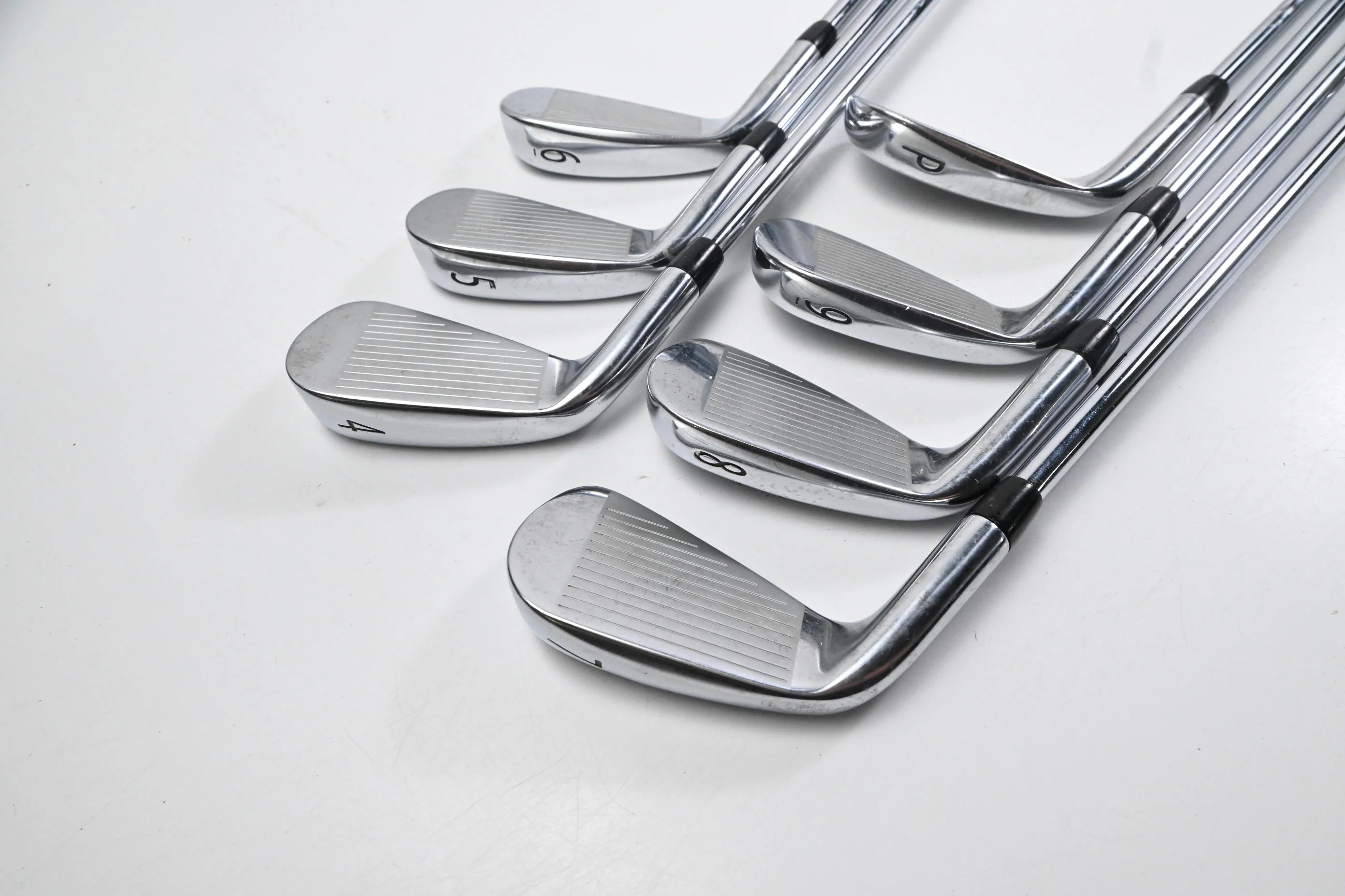 Titleist 718 AP3 Irons / 4-PW / Stiff Flex AMT S300 Black Shafts - Image 4