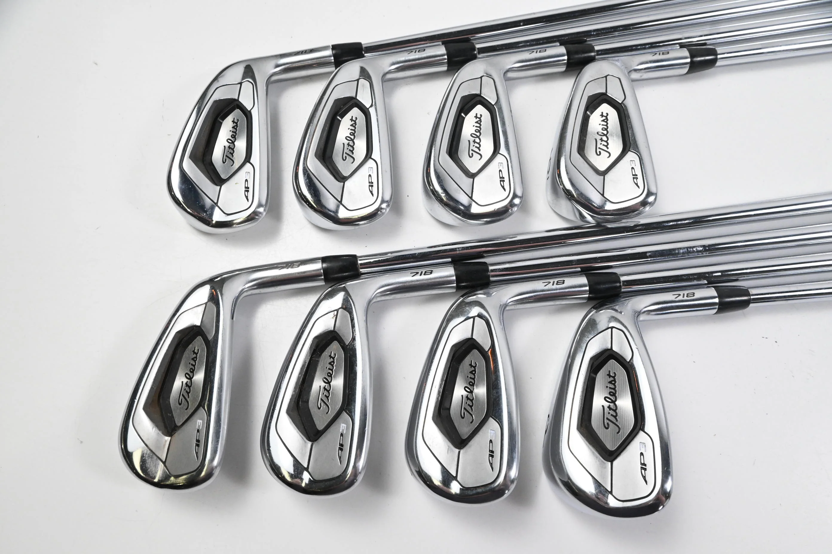 Titleist 718 AP3 Irons / 3-PW / Stiff Flex Project X LZ 120 Shafts - Image 2