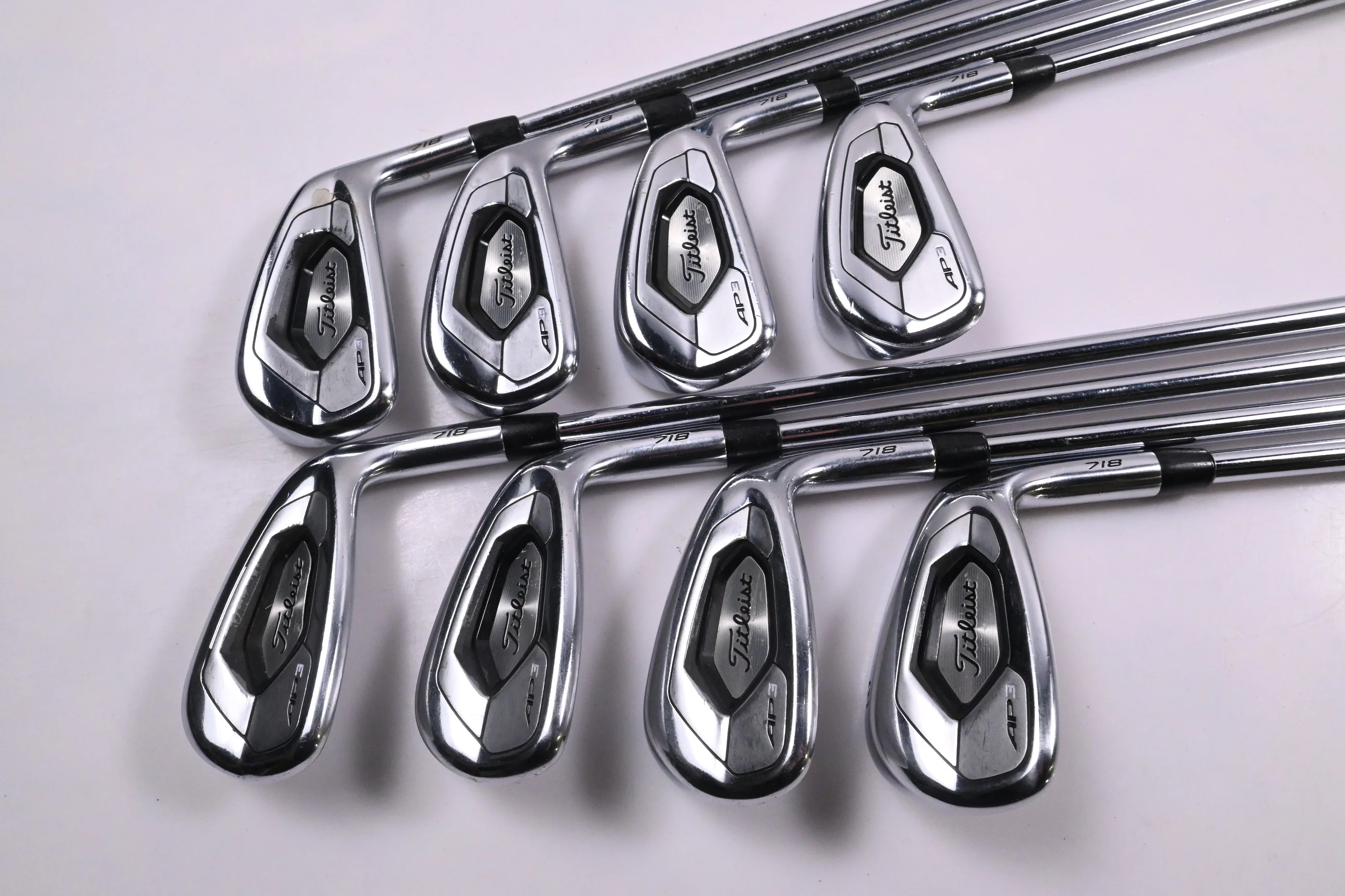 Titleist 718 AP3 Irons / 4-PW+48° / Stiff Flex Project X LZ 120 Shafts - Image 2
