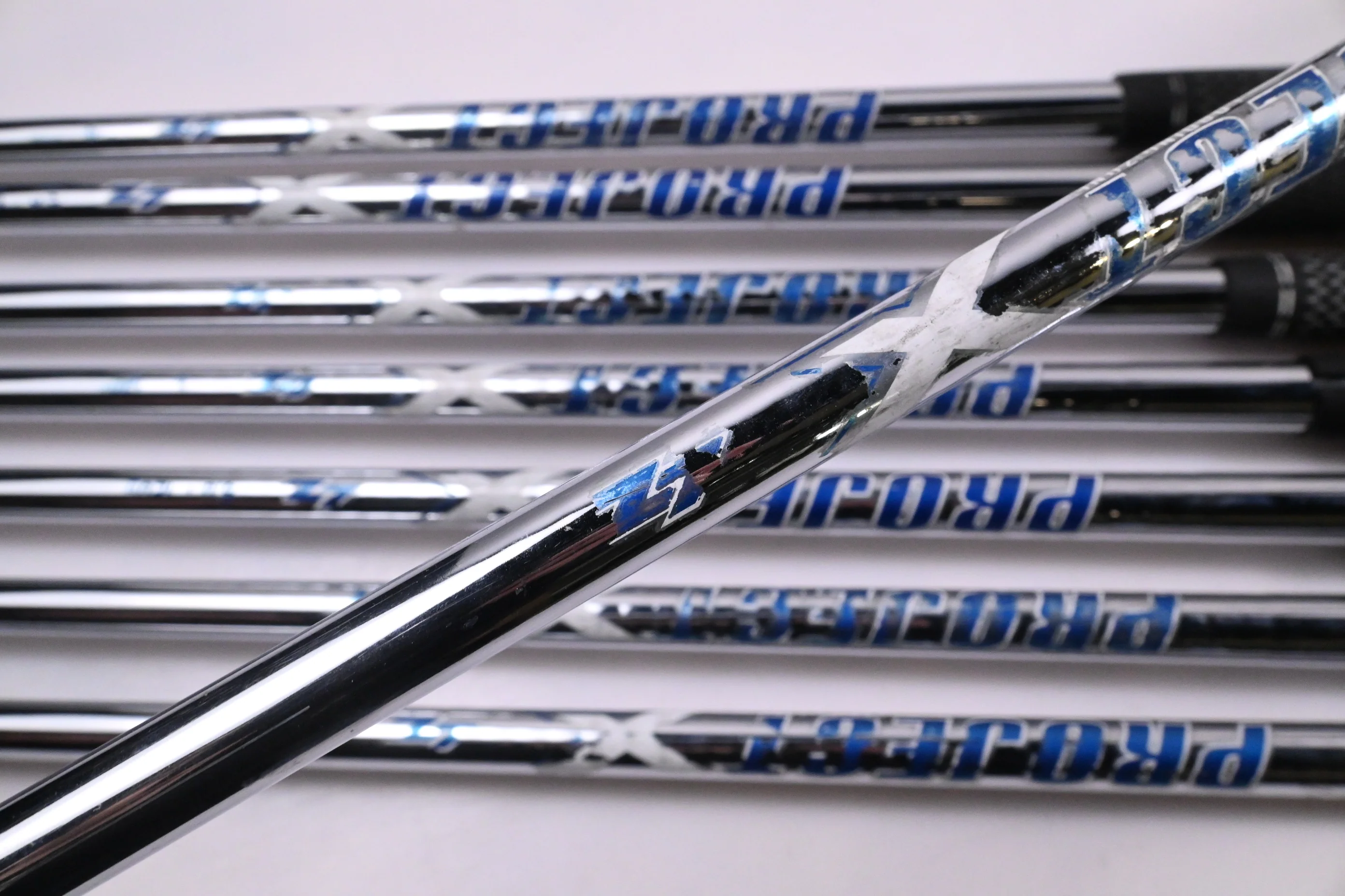 Titleist 718 AP3 Irons / 4-PW+48° / Stiff Flex Project X LZ 120 Shafts - Image 5