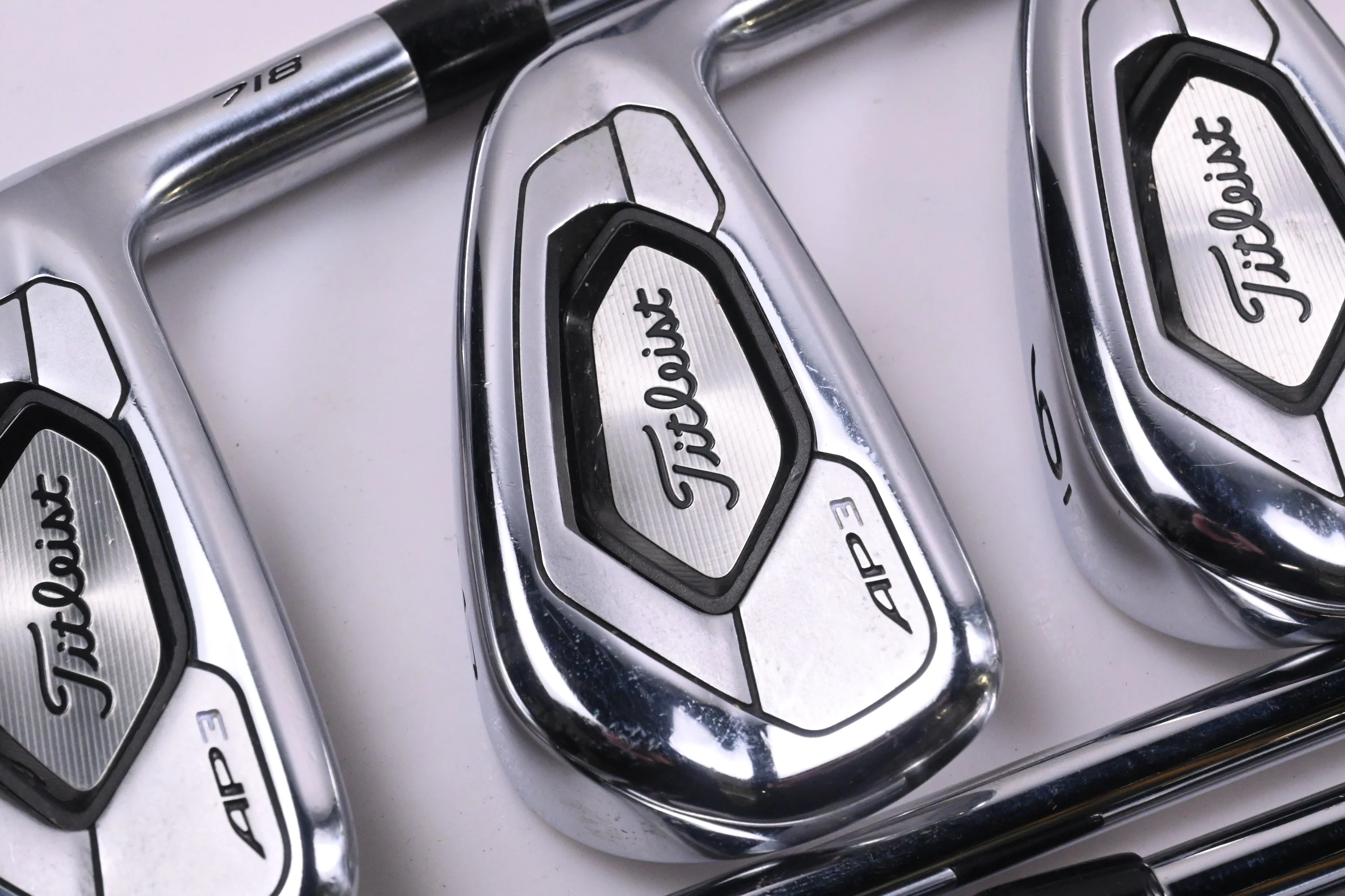 Titleist 718 AP3 Irons / 4-PW / Regular Flex AMT Black R300 Shafts