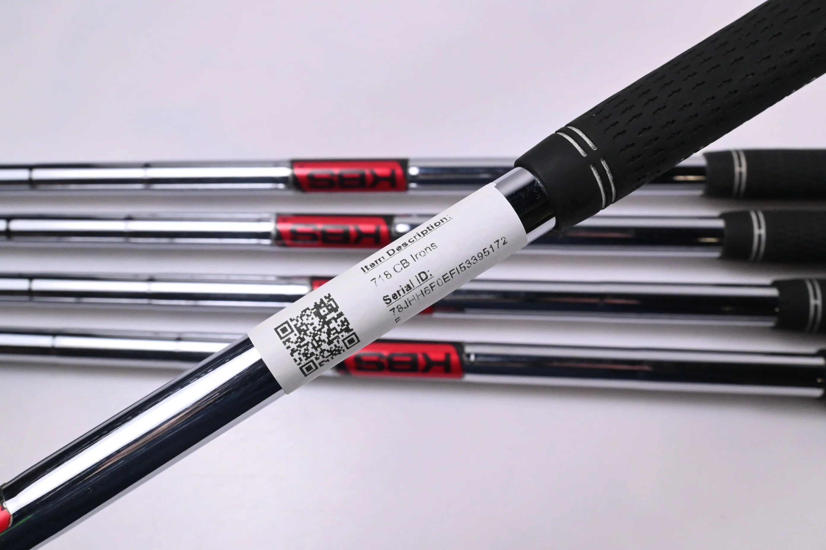 Titleist 718 CB Irons / 6-PW / Stiff Flex KBS Tour Shafts - Image 6