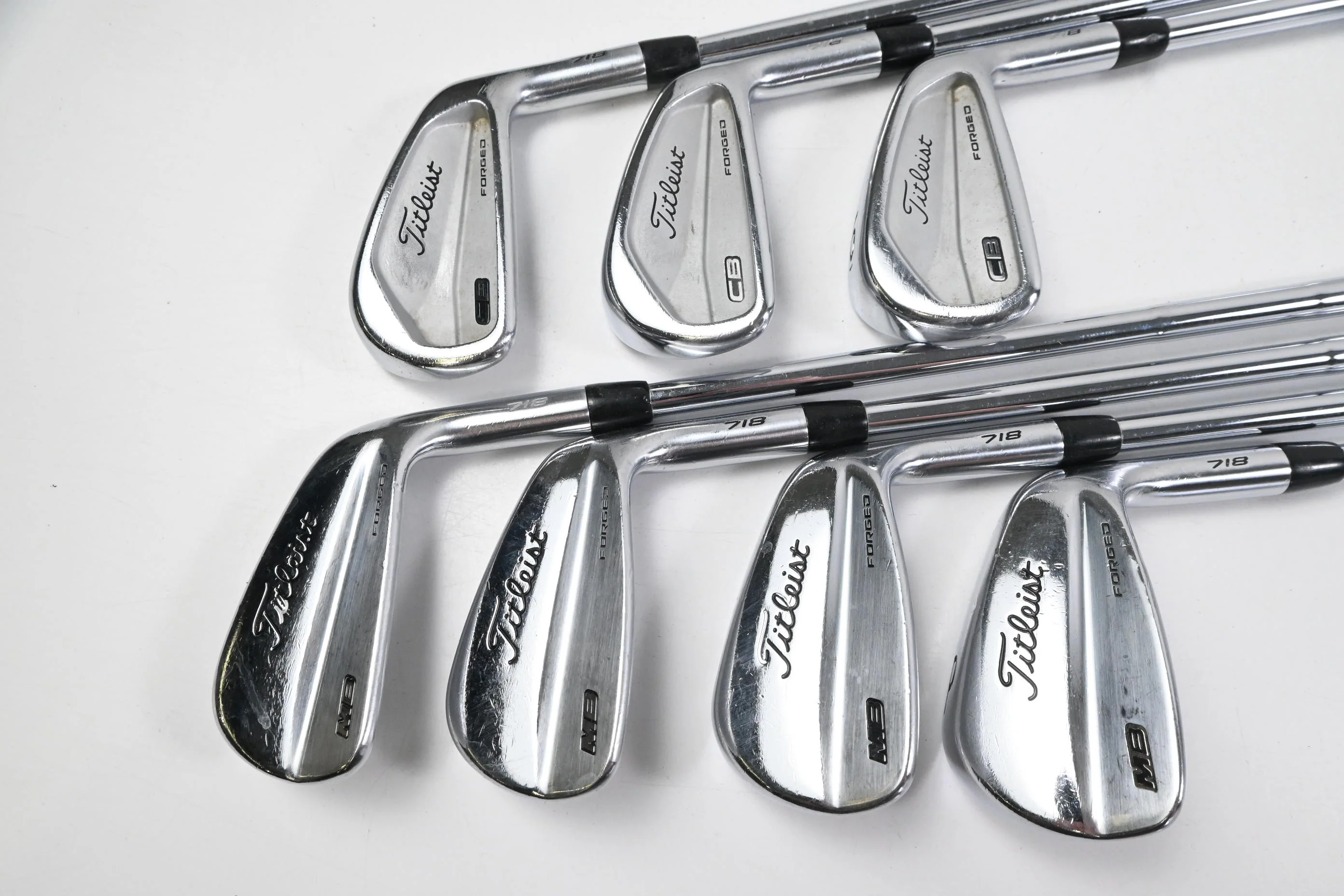 Titleist 718 MB Irons / 4-PW / X-Flex Dynamic Gold X100 Shafts - Image 2