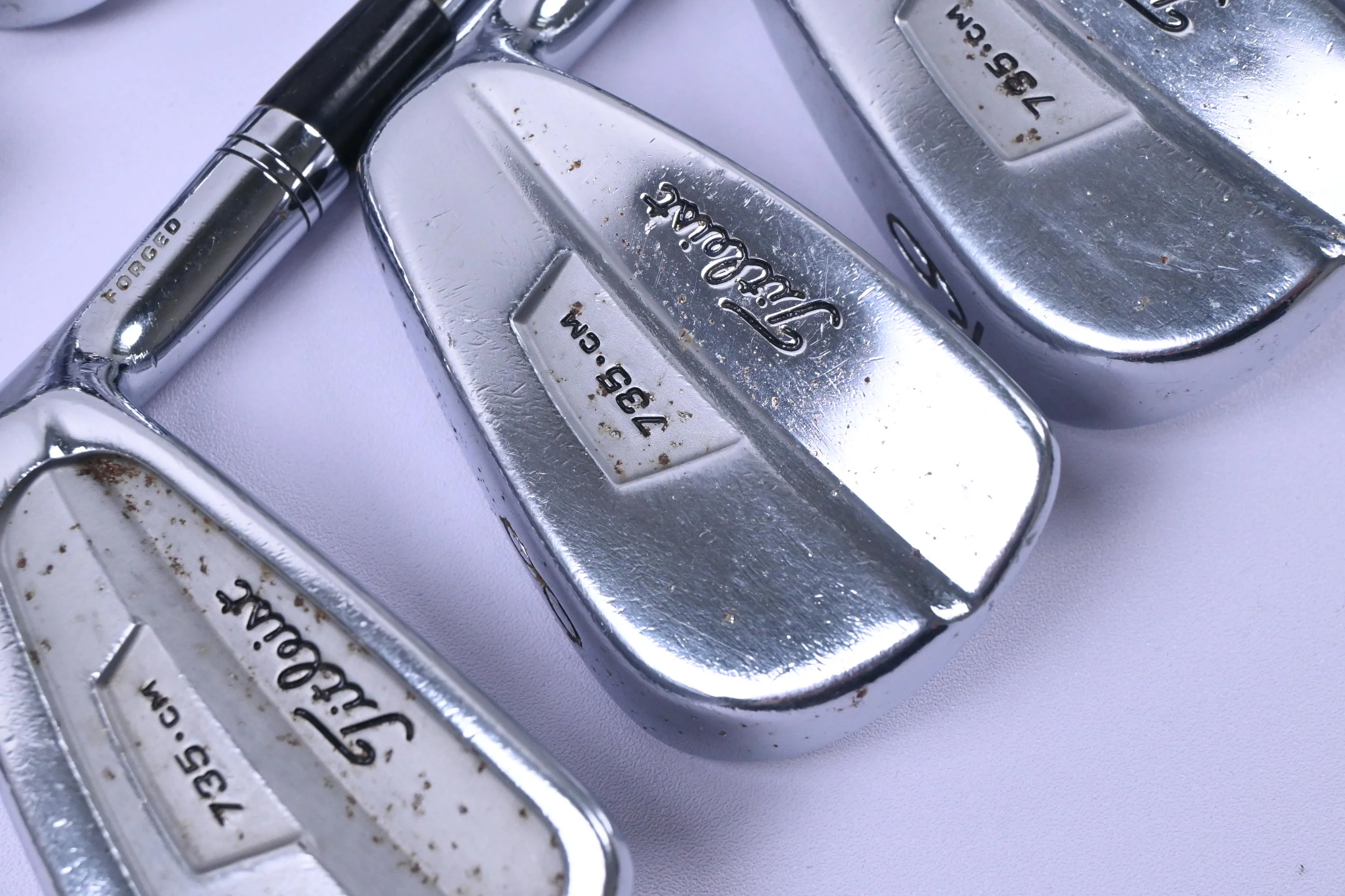 Titleist 735.CM Irons / 3-PW / Stiff Flex Dynamic Gold S300 Shafts
