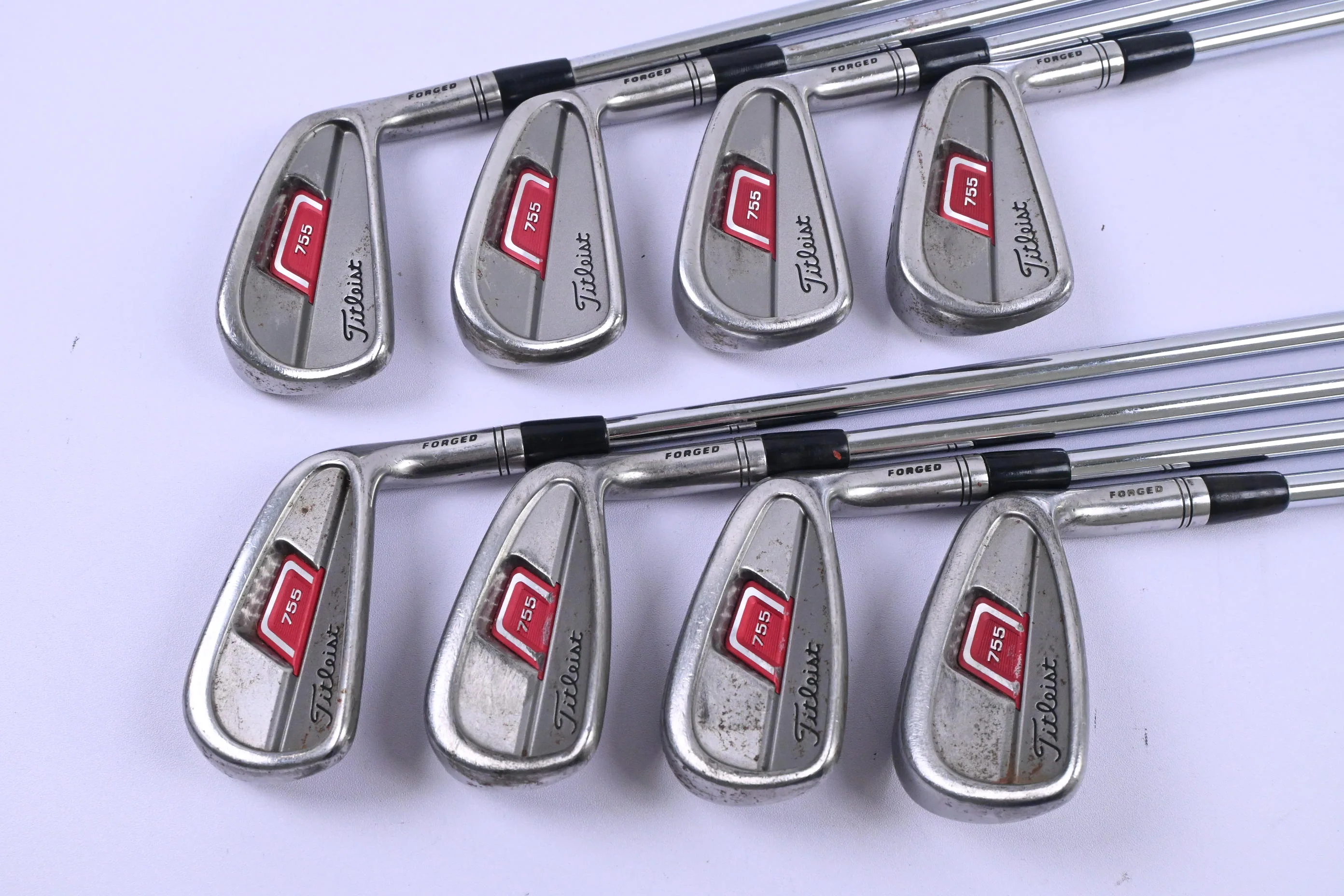 Titleist 755 Forged Irons / 3-PW / Regular Flex Titleist Tri Spec Shafts - Image 2