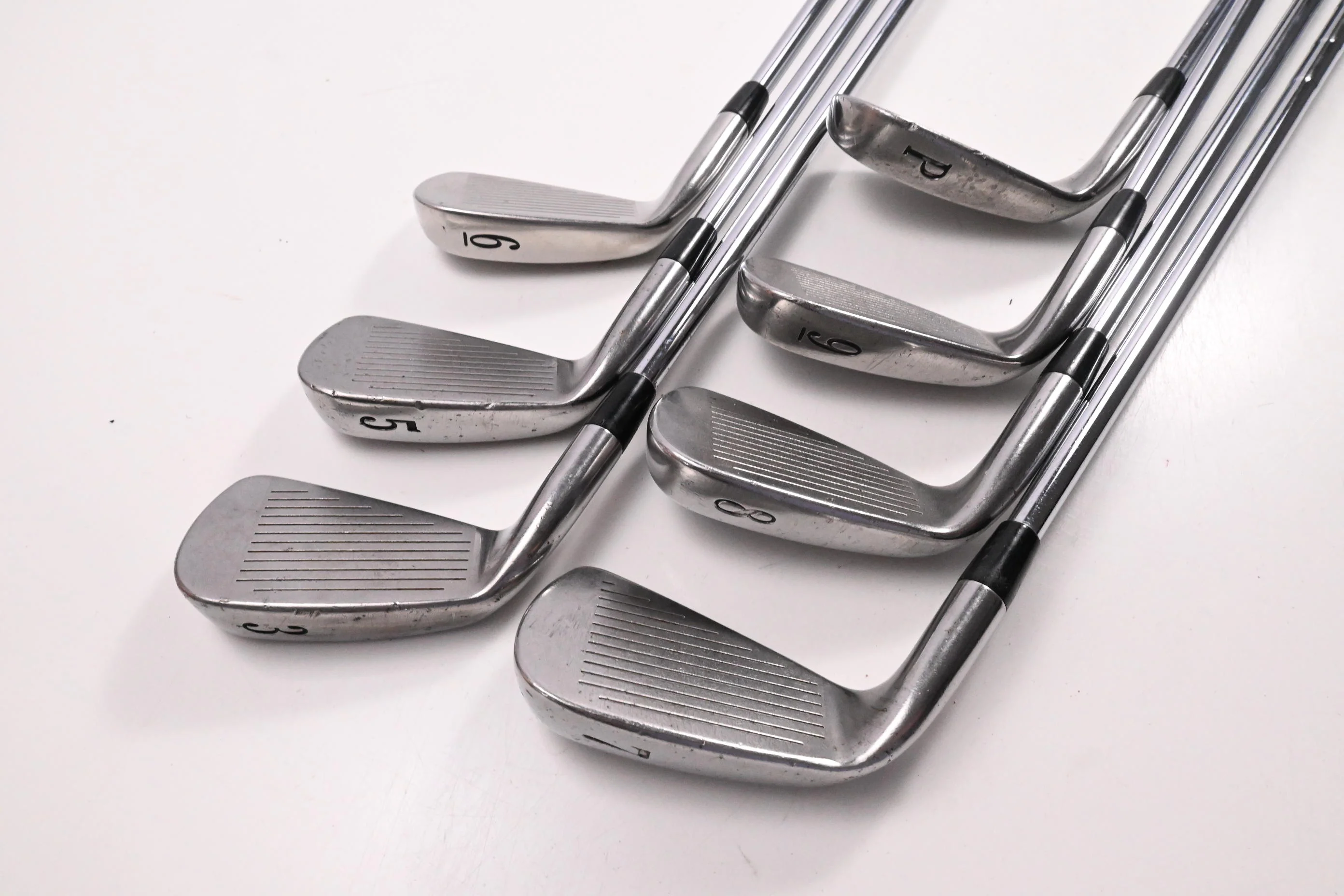 Titleist 804.OS Irons / 3-PW / Missing 4 Iron / Regular Flex NS Pro 970 Shafts - Image 4