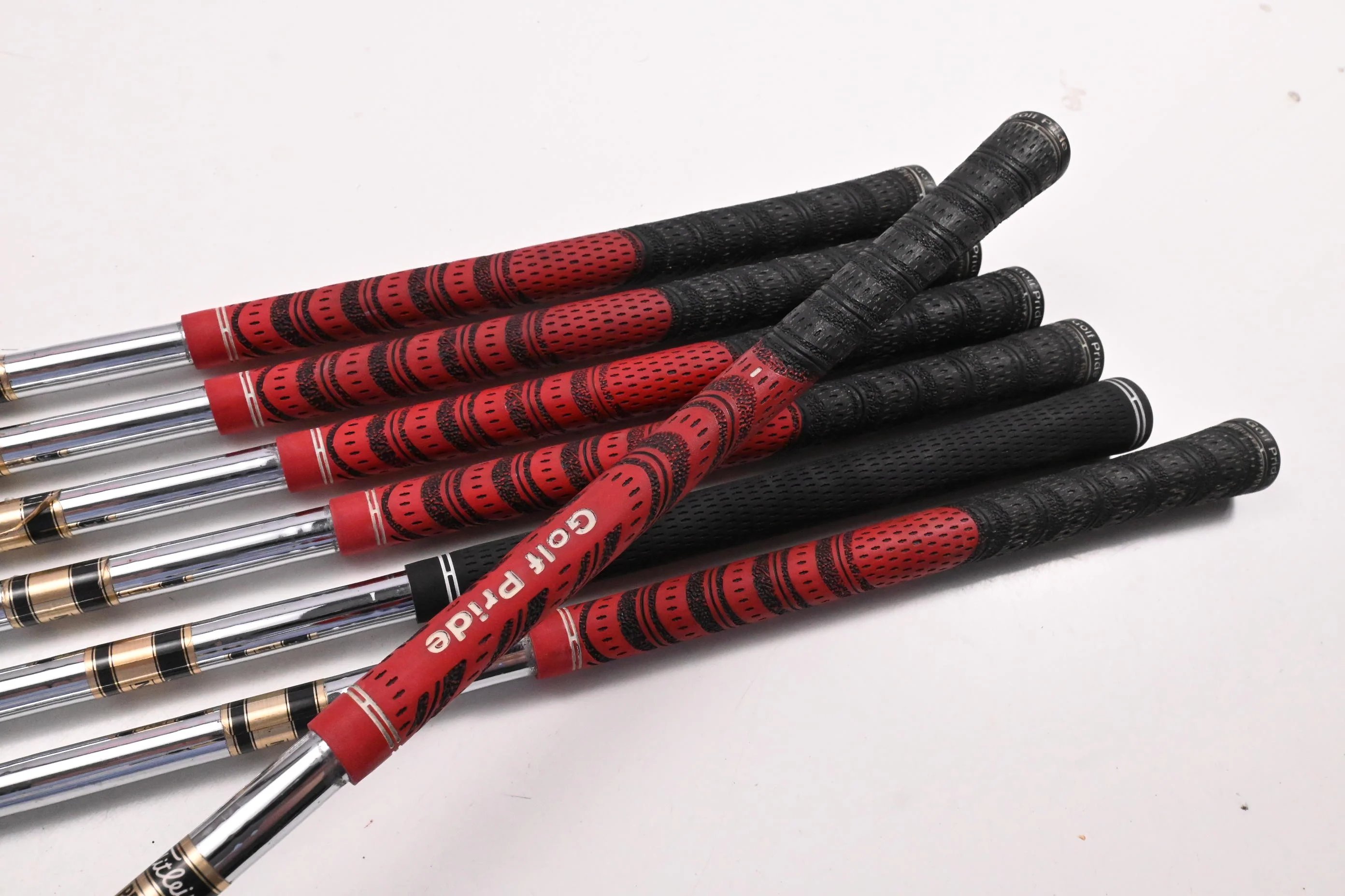 Titleist 804.OS Irons / 3-PW / Missing 4 Iron / Regular Flex NS Pro 970 Shafts - Image 7