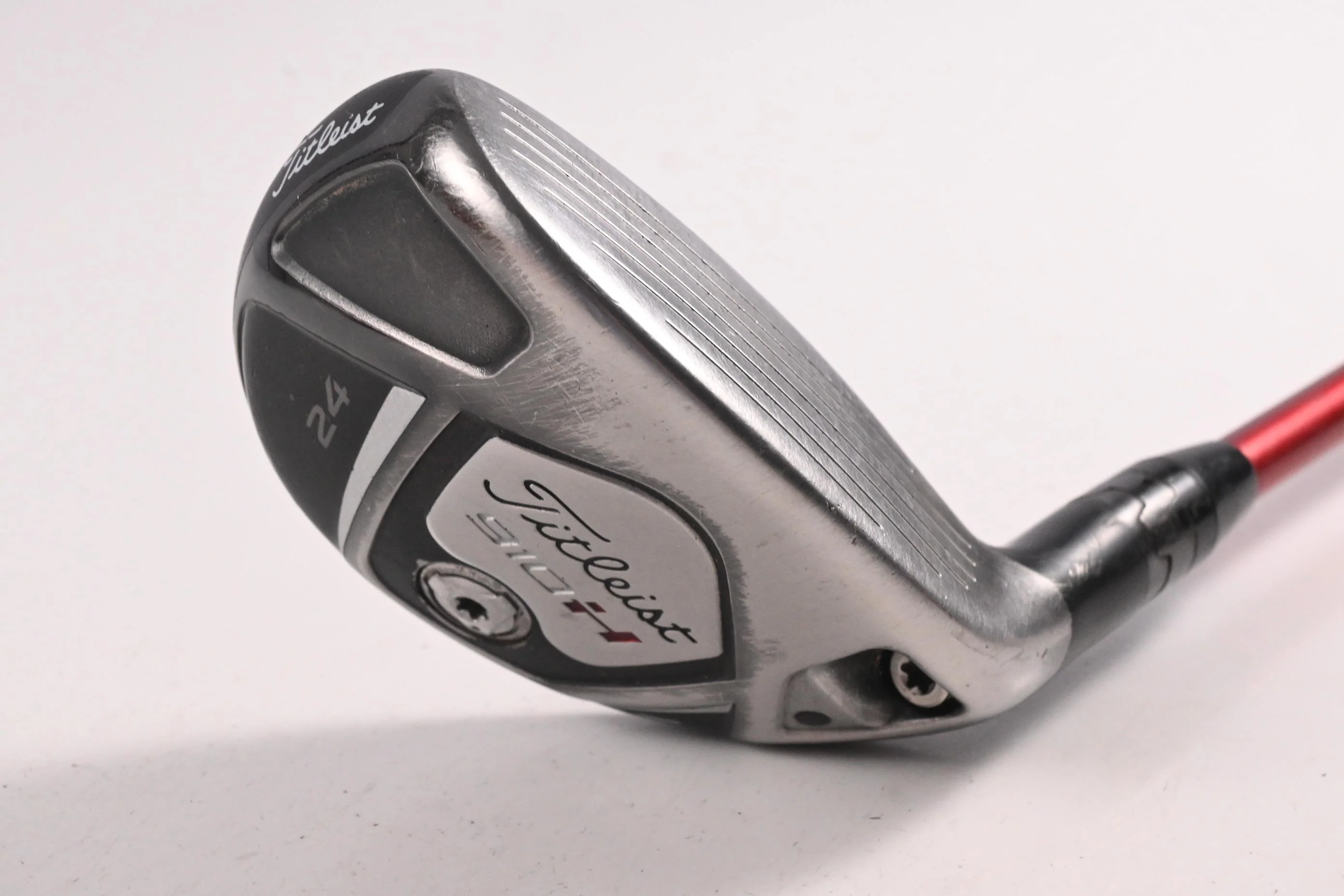 Titleist 910H #4 Hybrid / 24 Degree / Regular Flex Mitsubishi Bassara Red 60