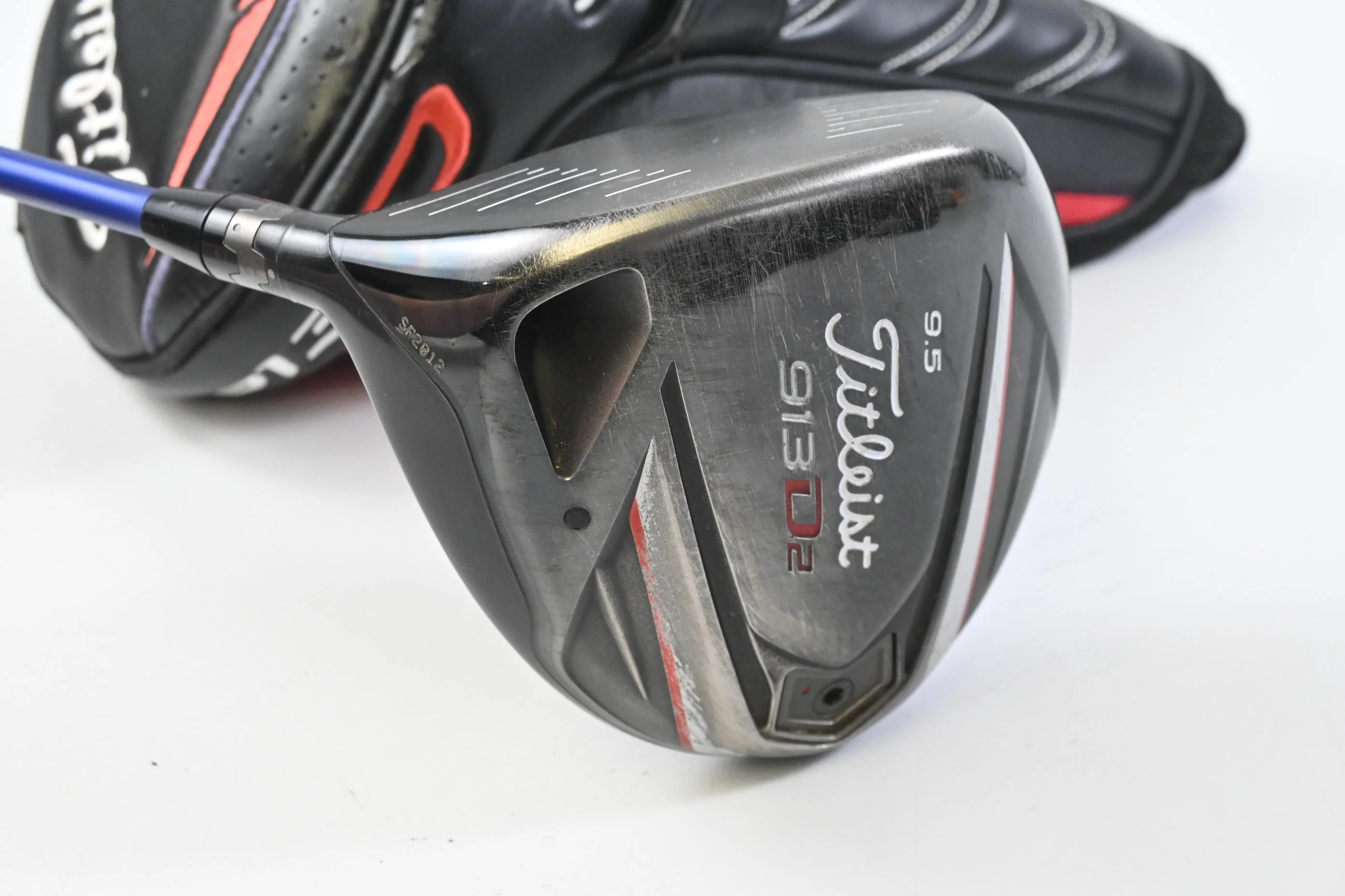Left Hand Titleist 913 D2 Driver / 9.5 Degree / Stiff Flex Diamana S+ Blue 62 - Image 2