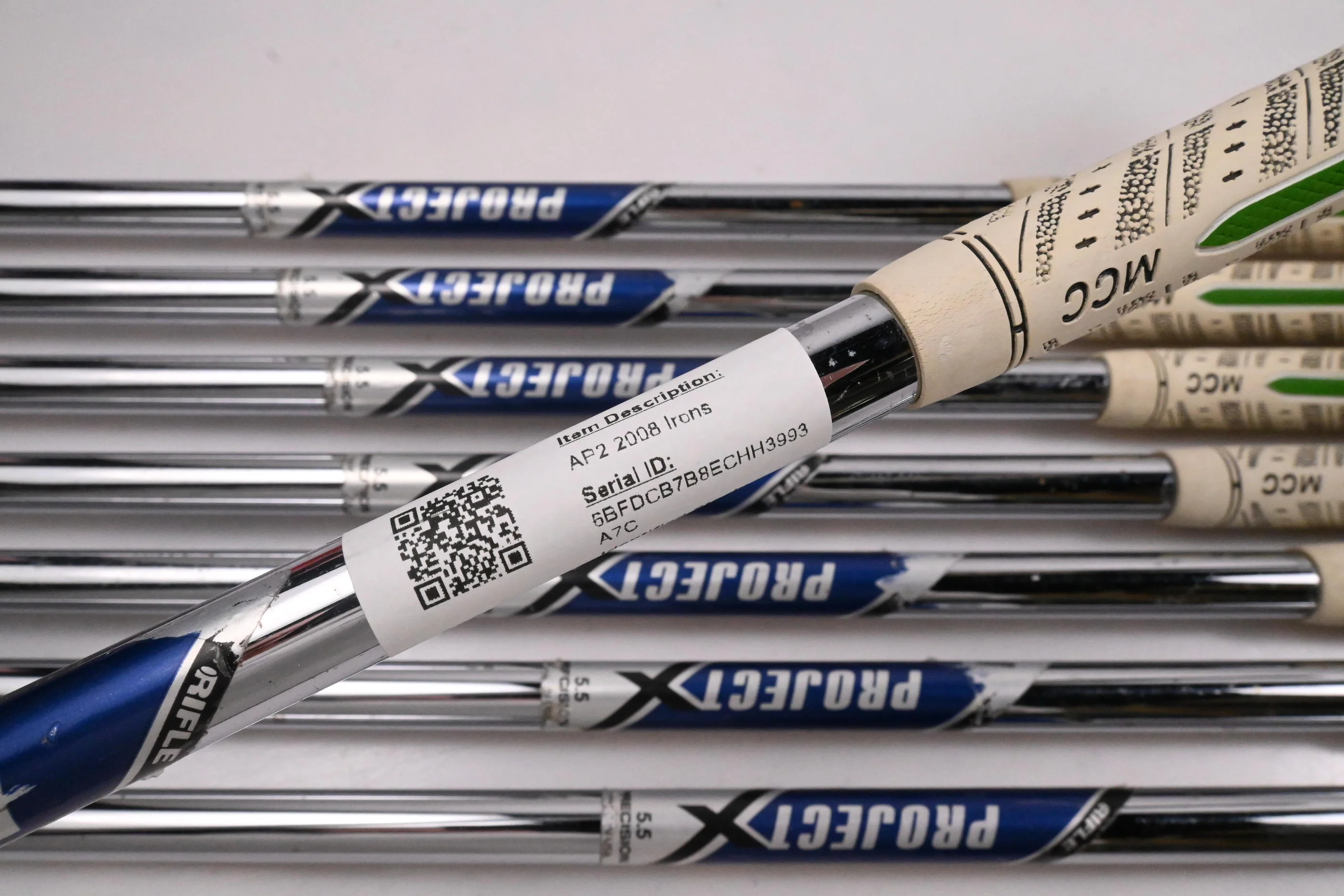 Titleist AP2 2008 Irons / 3-PW / Regular Flex Project X Shafts - Image 7