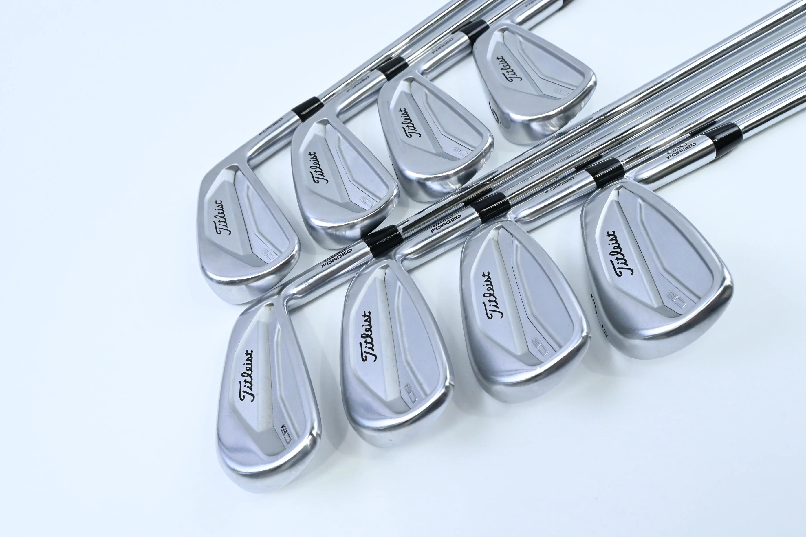 Titleist CB 620 Irons / 3-PW / Stiff Flex Project X Rifle Shafts - Image 2