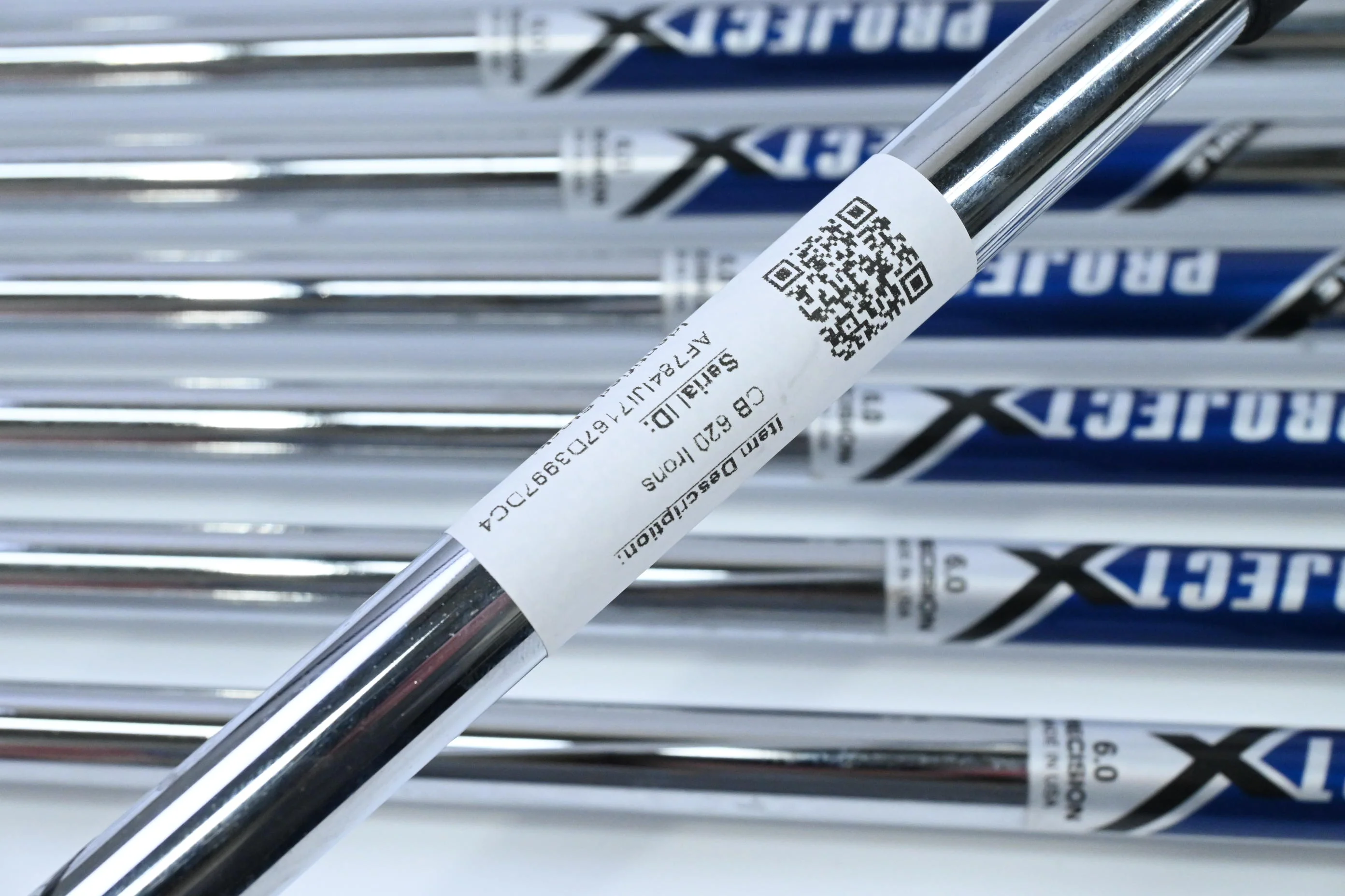 Titleist CB 620 Irons / 3-PW / Stiff Flex Project X Rifle Shafts - Image 6