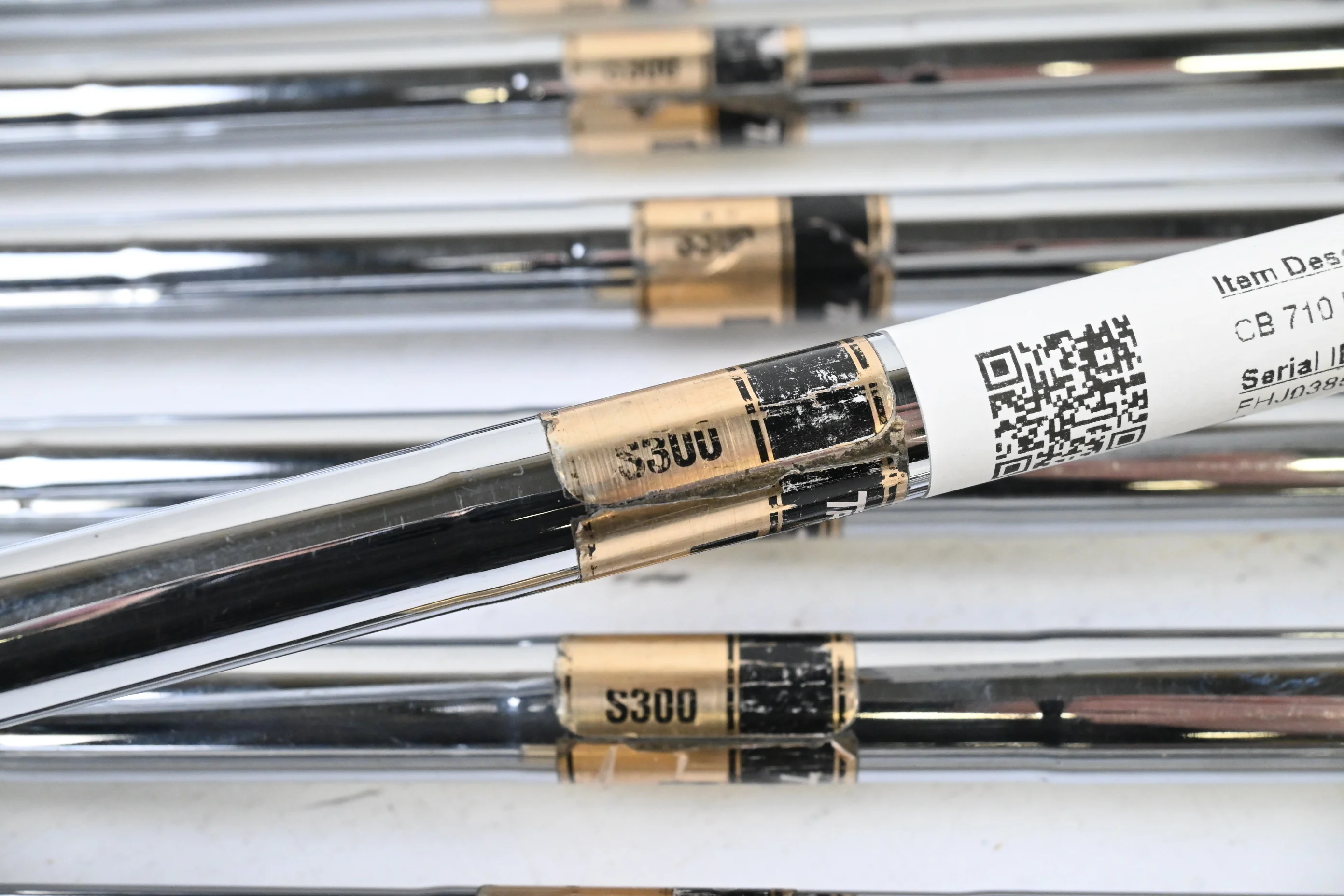 Titleist CB 710 Irons / 4-PW / Stiff Flex Dynamic Gold S300 Shafts - Image 5