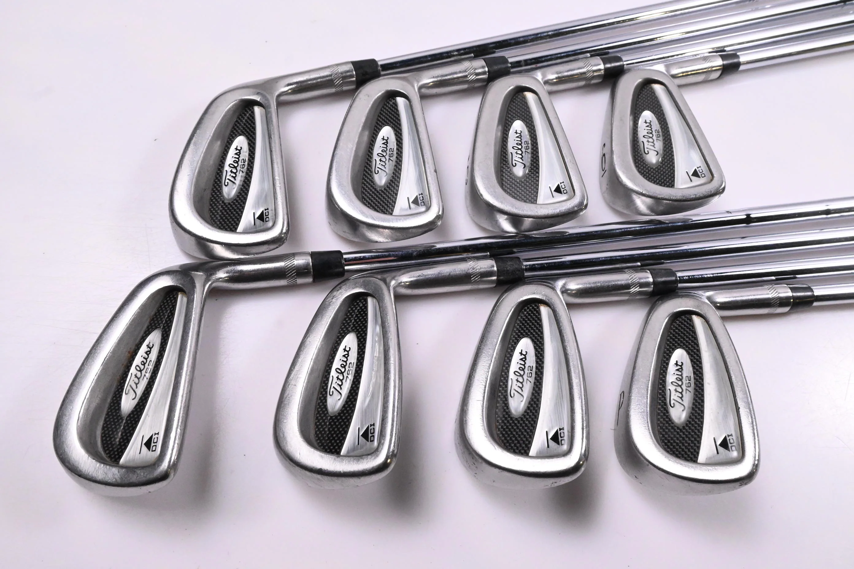 Titleist DCI 762 Irons / 3-PW / Stiff Flex Dynamic Gold S300 Shafts - Image 2