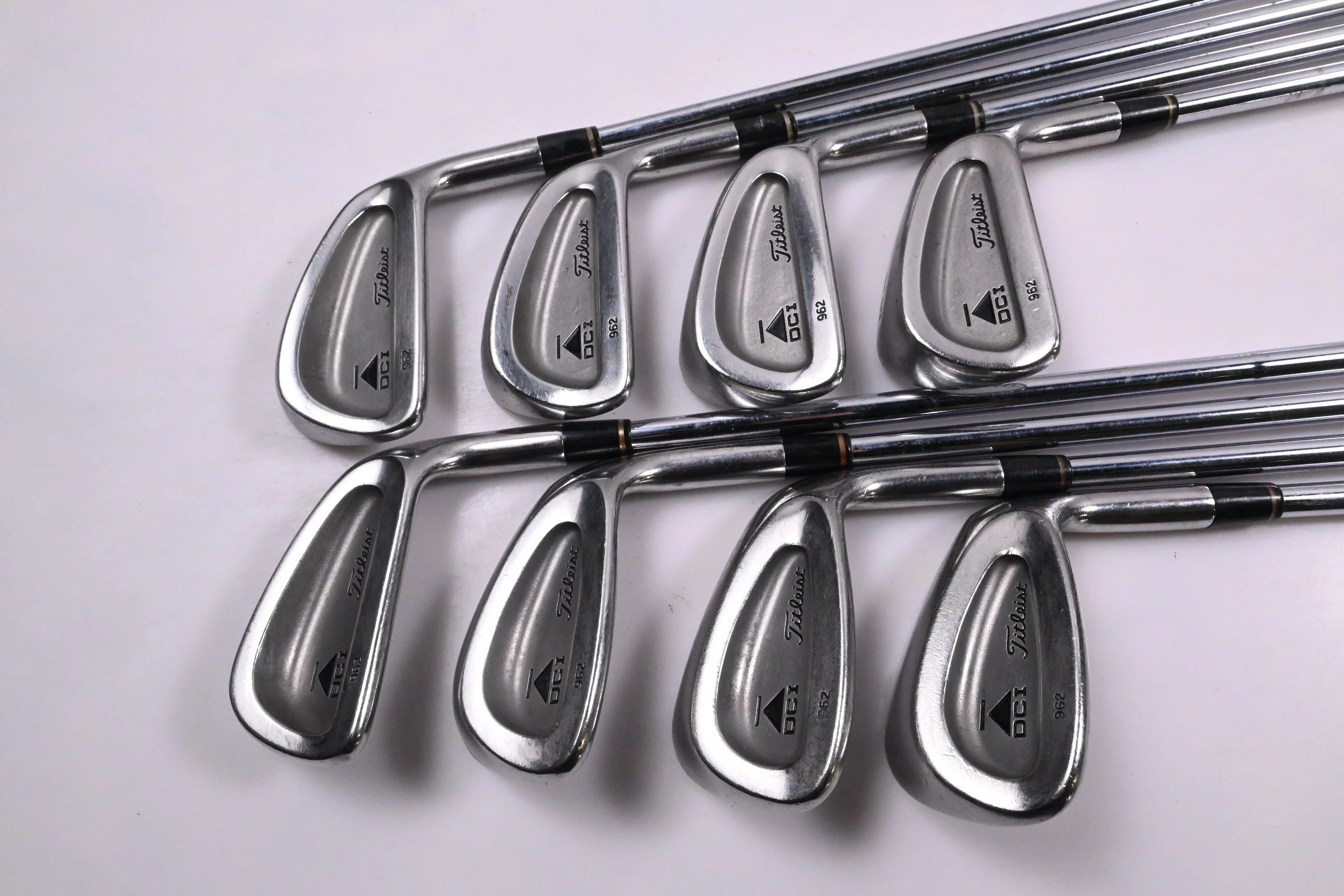 Titleist DCI 962 Irons / 3-PW / Stiff Flex Dynamic Gold Shafts - Image 2