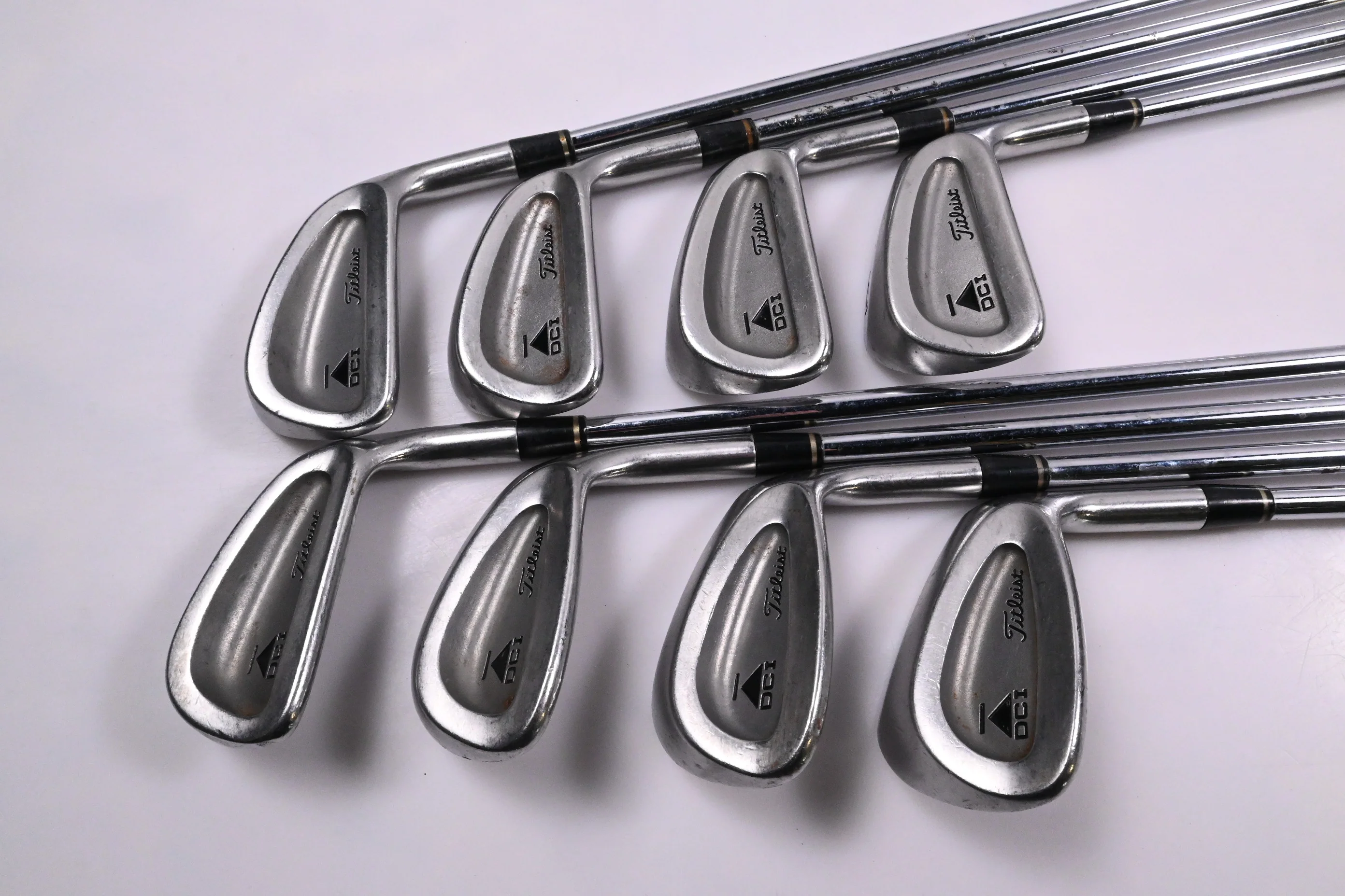 Titleist DCI Black Irons / 3-PW / Regular Flex Dynamic Gold R300 Shafts - Image 2