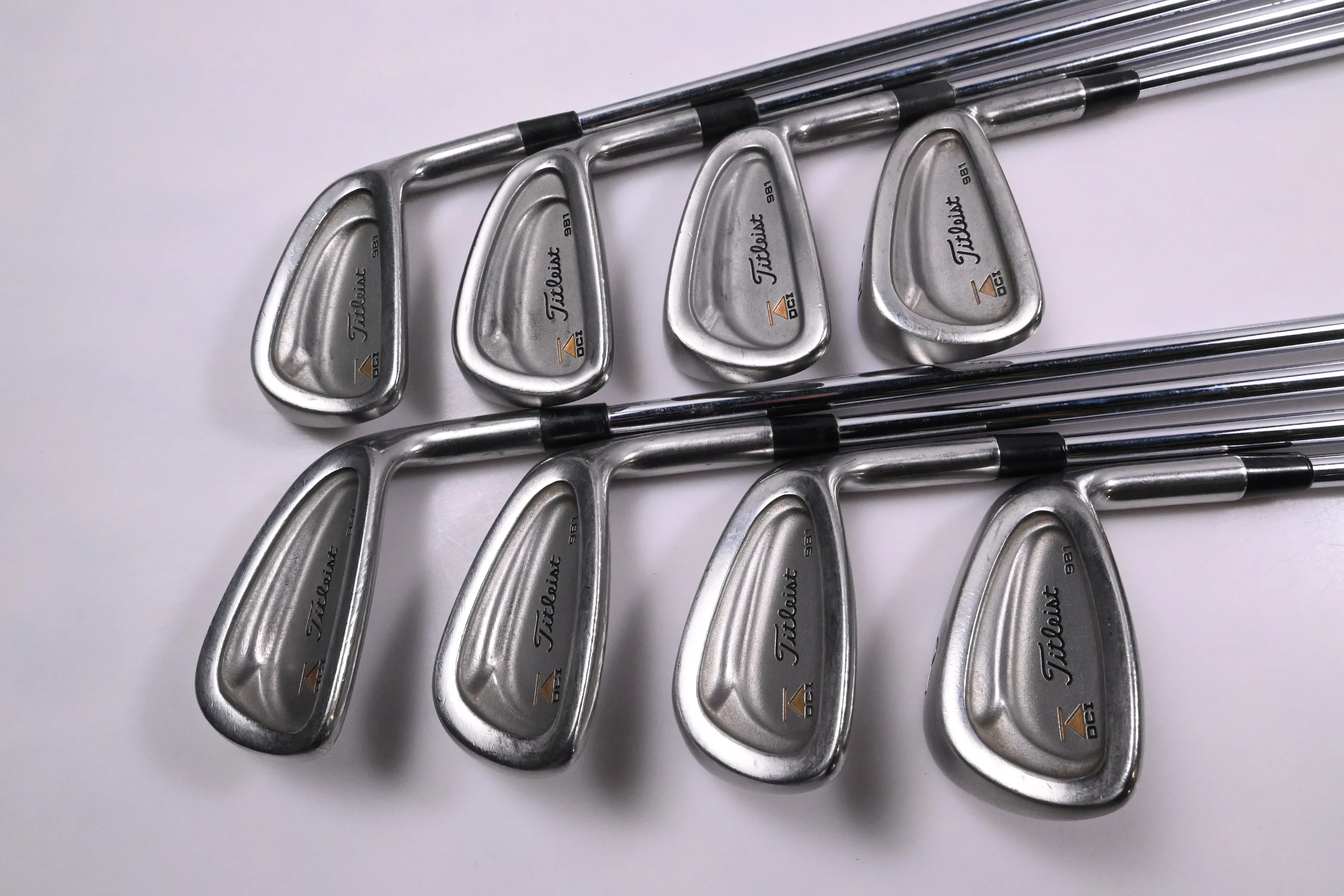 Titleist DCI 981 Irons / 3-PW / Regular Flex Titleist Tri Spec Shafts - Image 2