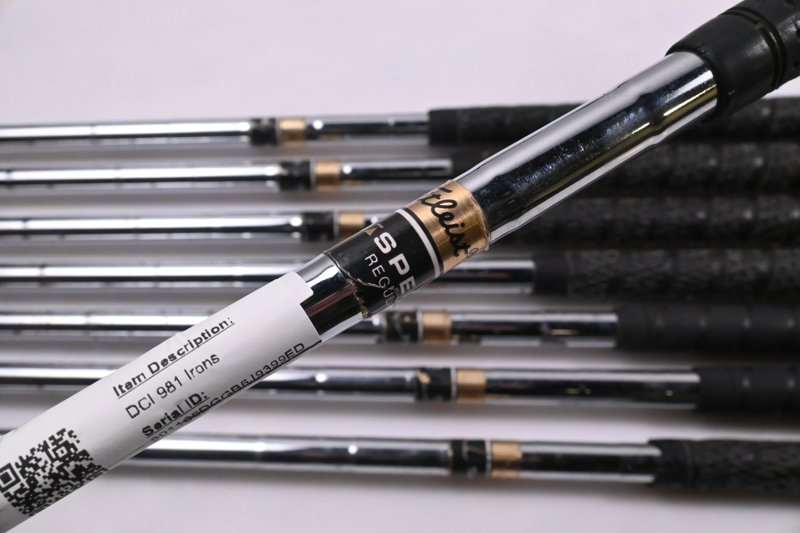Titleist DCI 981 Irons / 3-PW / Regular Flex Titleist Tri Spec Shafts - Image 5
