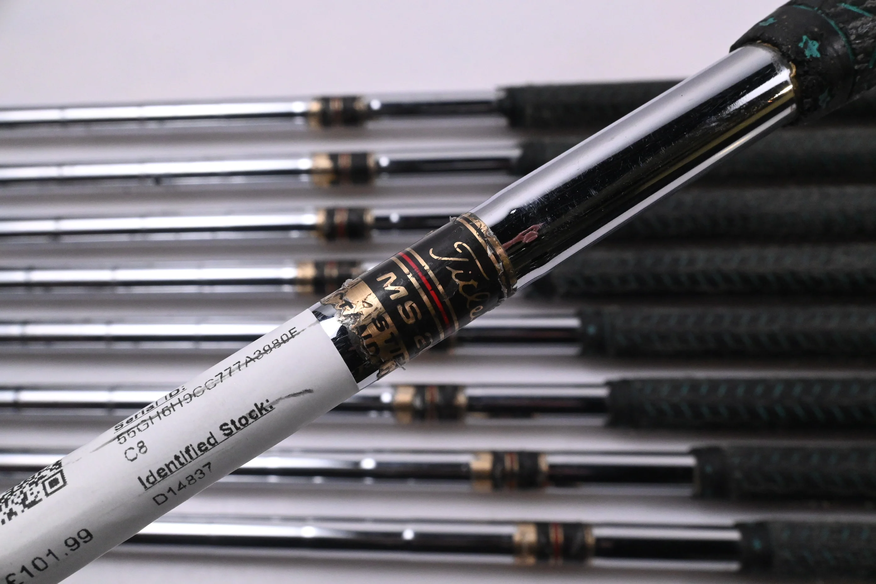 Titleist DCI Black Irons / 4-PW+GW / Stiff Flex Titleist MS-309 Shafts - Image 5