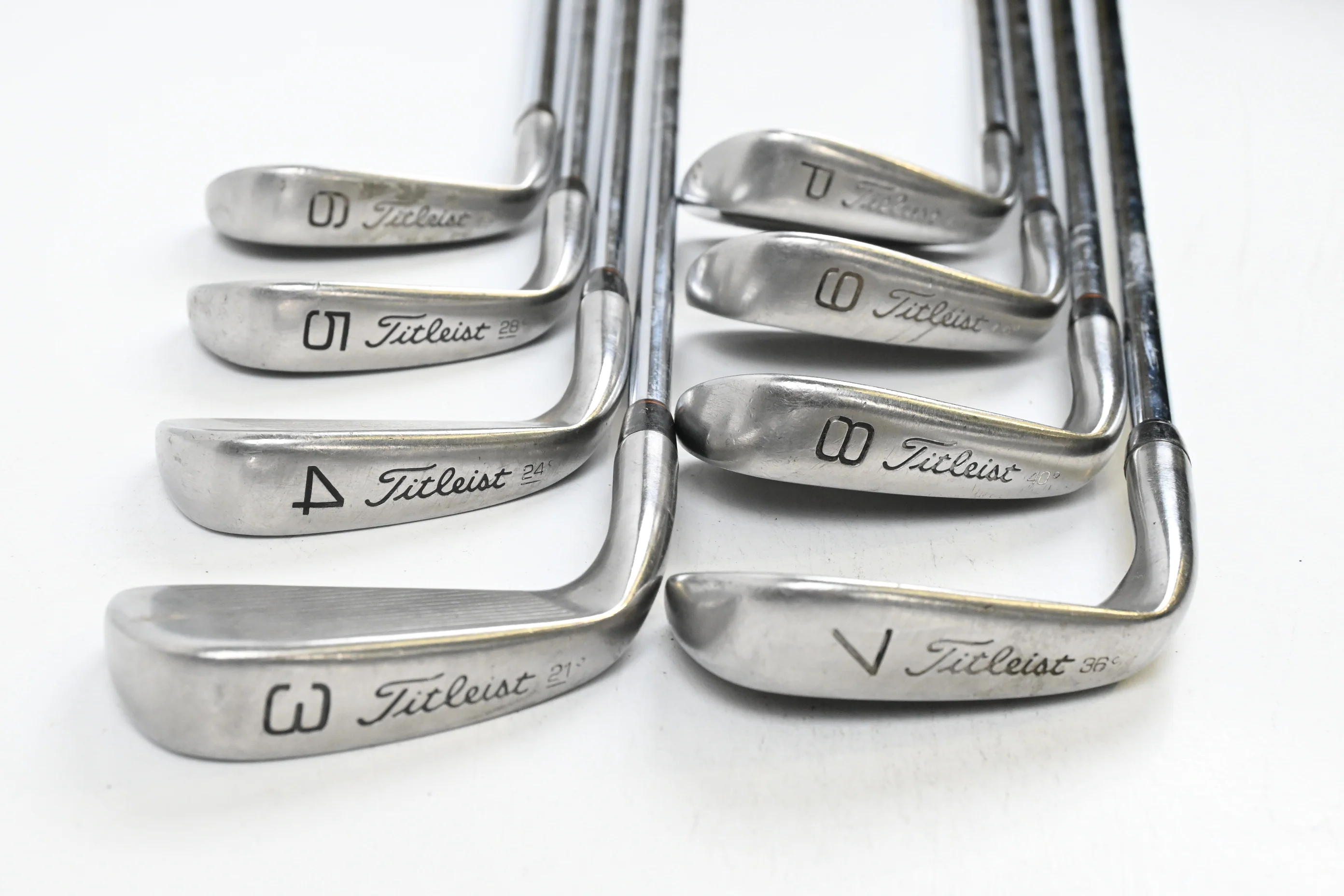 Titleist DCI Black Irons / 3-PW / Stiff Flex Dynamic Gold S300 Shafts - Image 4