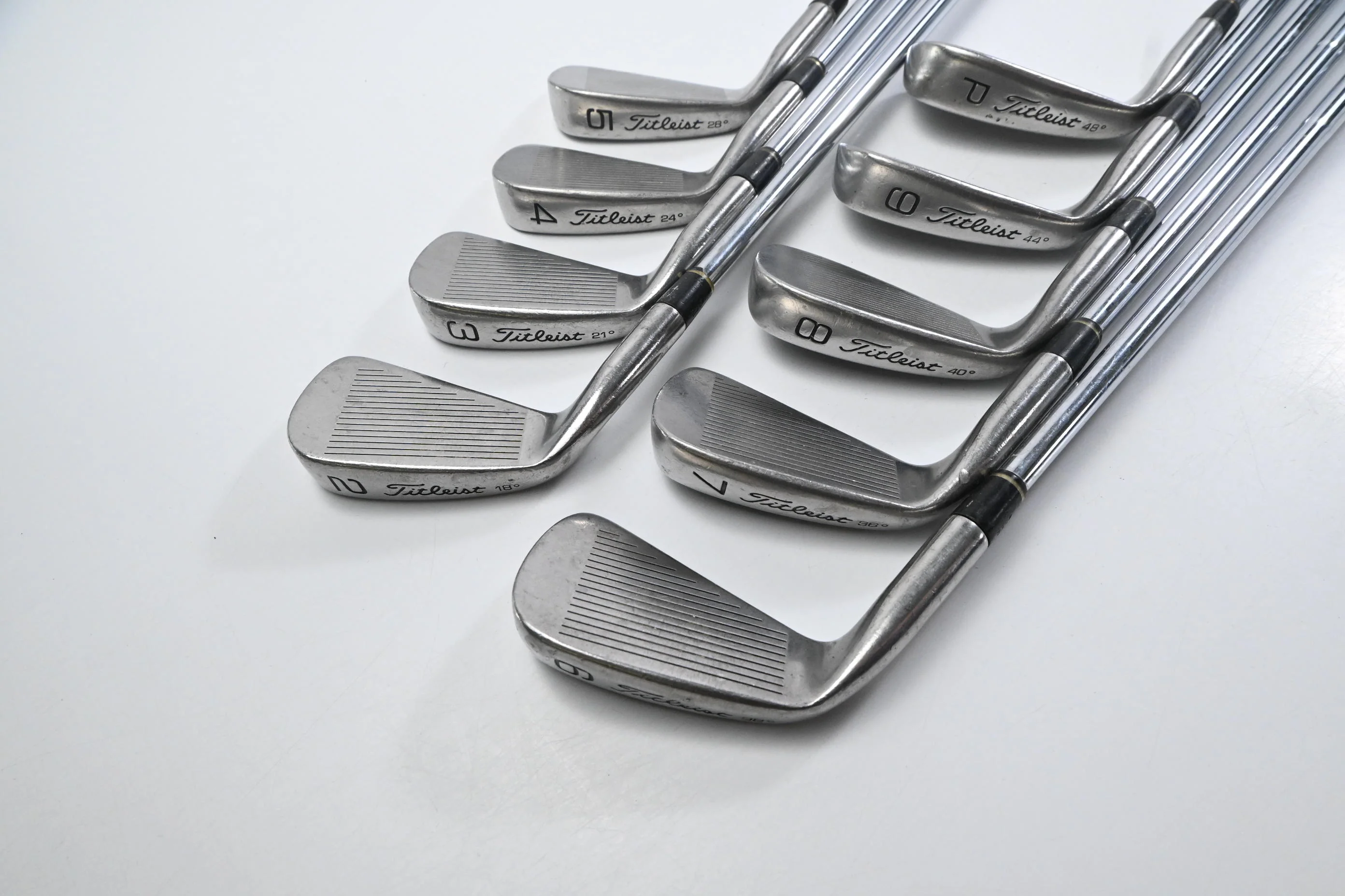 Titleist DCI Gold Irons / 2-PW / Stiff Flex Dynamic Gold S300 Shafts - Image 4
