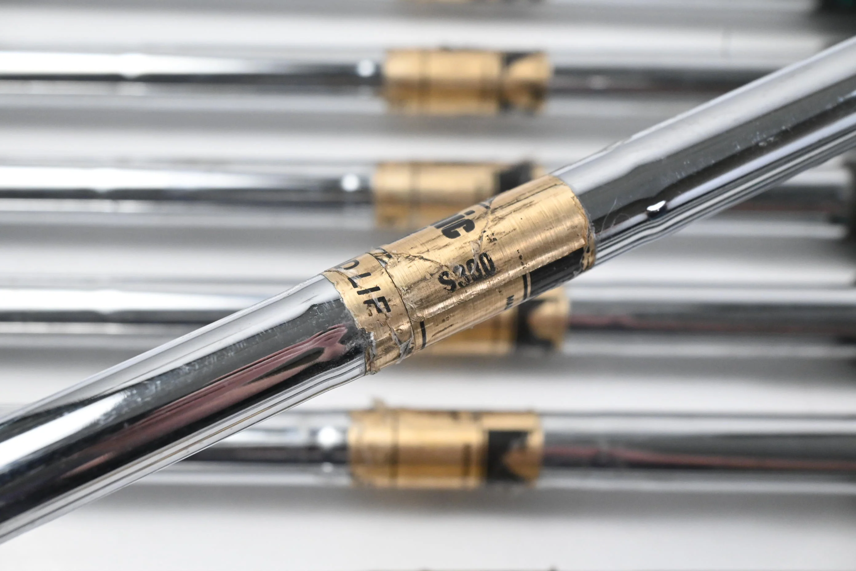 Titleist DCI Gold Irons / 2-PW / Stiff Flex Dynamic Gold S300 Shafts - Image 6
