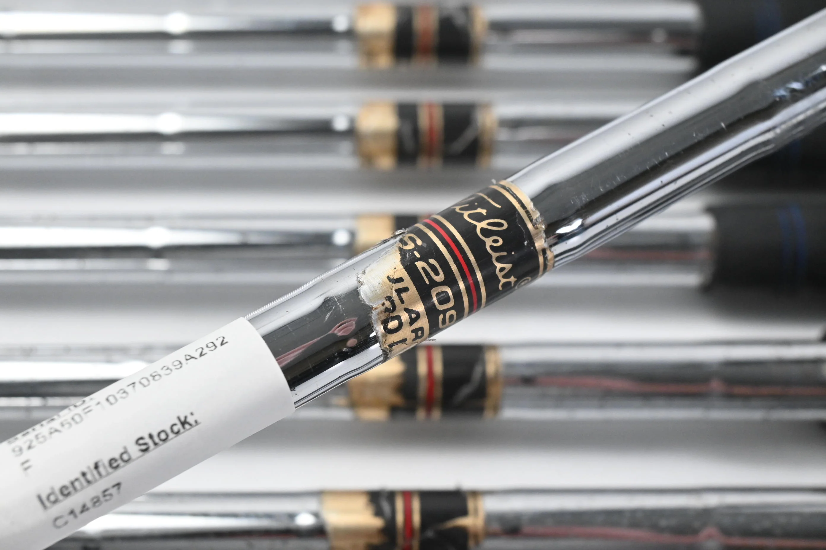 Titleist DCI Gold Irons / 3-PW / Regular Flex Titleist MS-209 Shafts - Image 5
